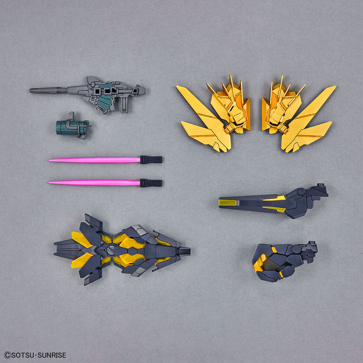 SDCS Unicorn Gundam 2 Banshee (Destroy Mode) & Banshee Norn Parts Set