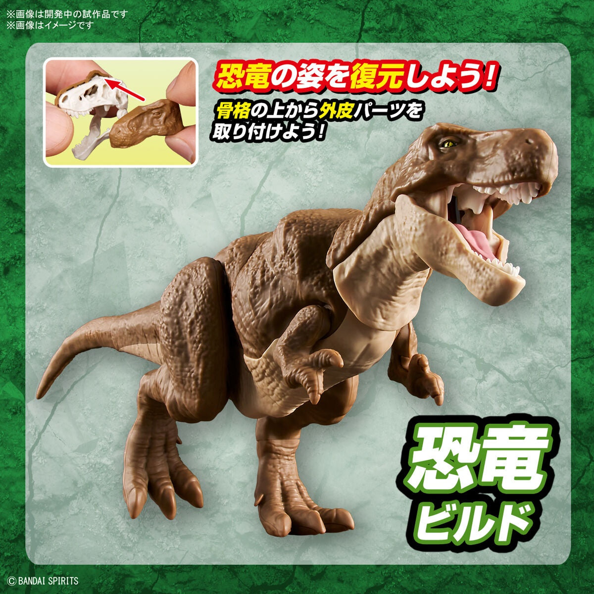 Bandai Dinosaur Model Kit Plannosaurus: Tyrannosaurus