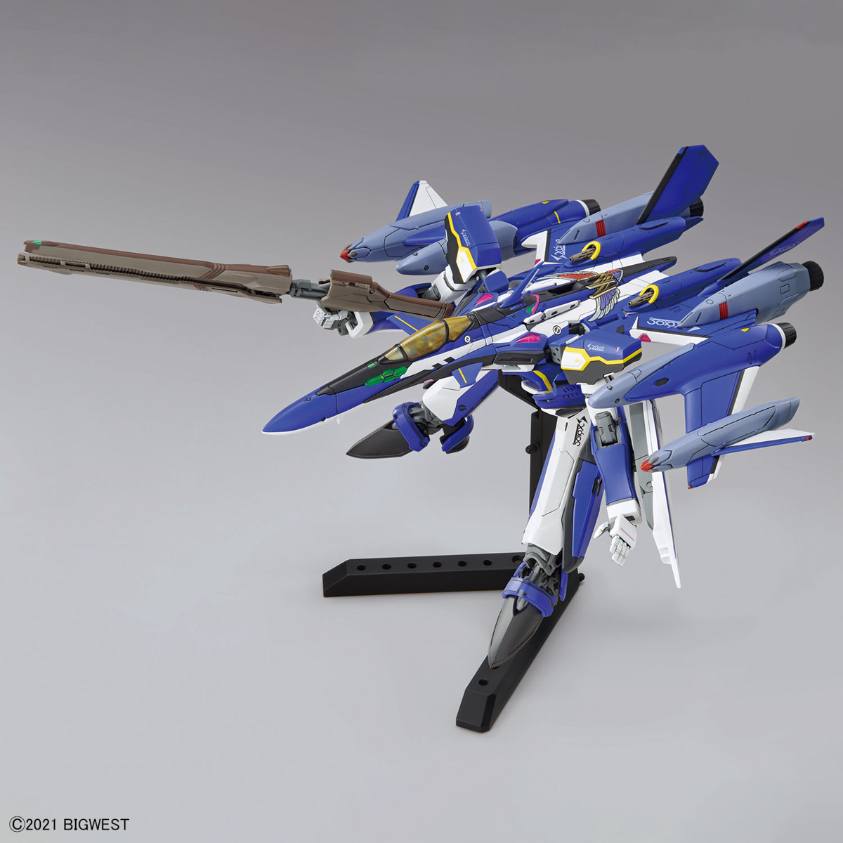 Bandai Macross: HG YF-29 Durandal Valkyrie (Maximilian Jenius Use) Full Set Pack