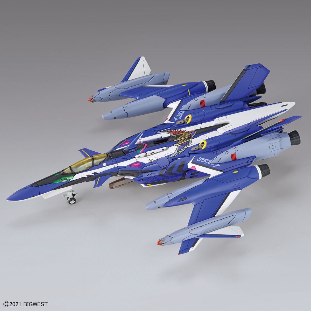 Bandai Macross: HG YF-29 Durandal Valkyrie (Maximilian Jenius Use) Full Set Pack