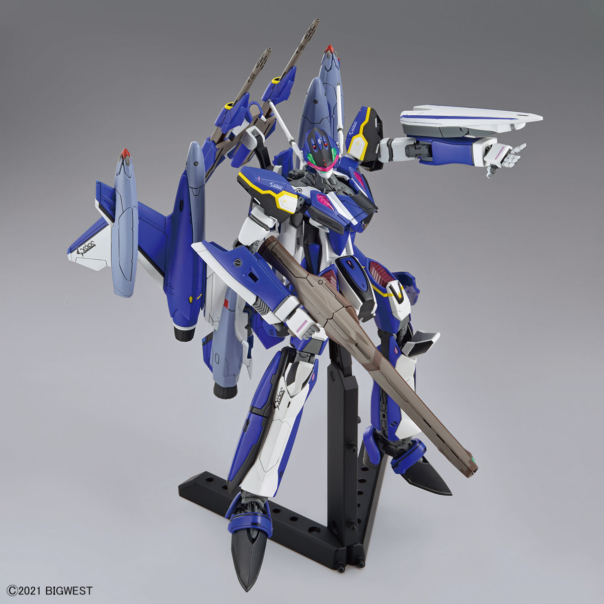 Bandai Macross: HG YF-29 Durandal Valkyrie (Maximilian Jenius Use) Full Set Pack