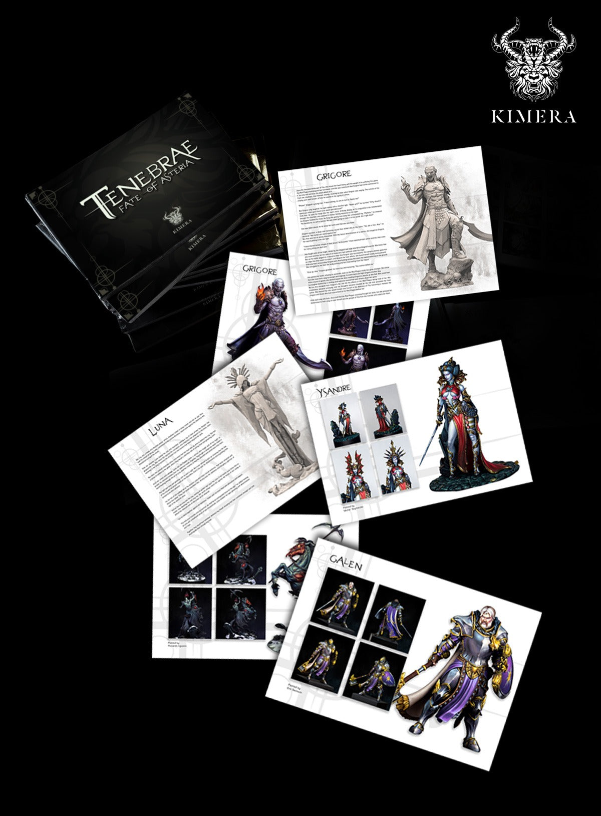 Nightmares of Ylia – Art and Tutorial Book (315 Pages – Paperback)