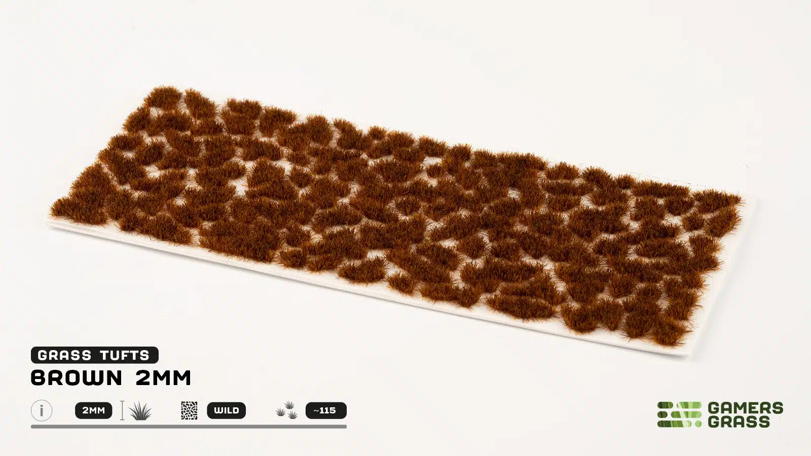 Gamers Grass: Brown Tufts (2mm)