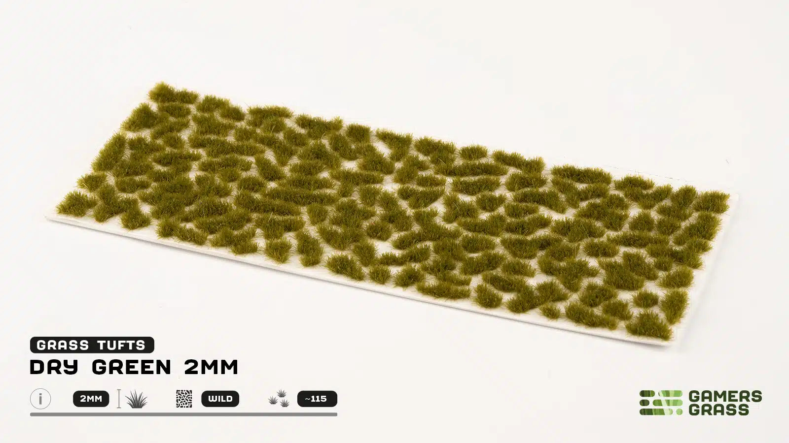 Gamers Grass: Dry Green Tufts (2mm)