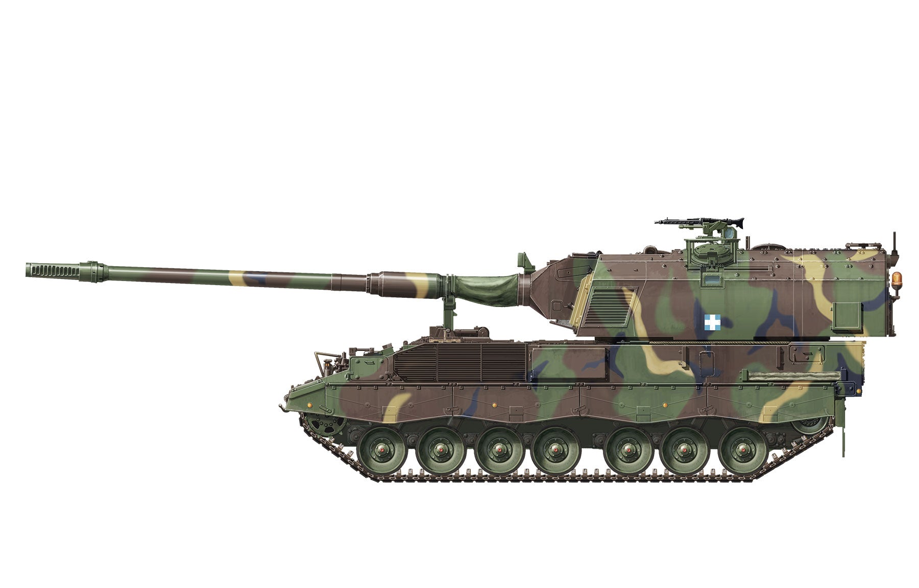 Meng: 1/35 German Panzerhaubitze 2000 Self Propelled Howitzer