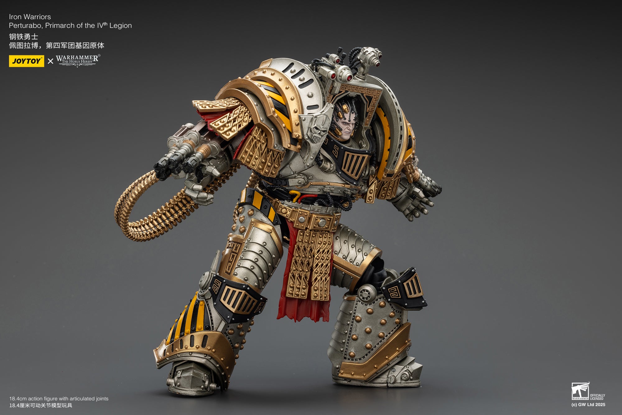 Joytoy: Iron Warriors Perturabo, Primarch of the lVth Legion
