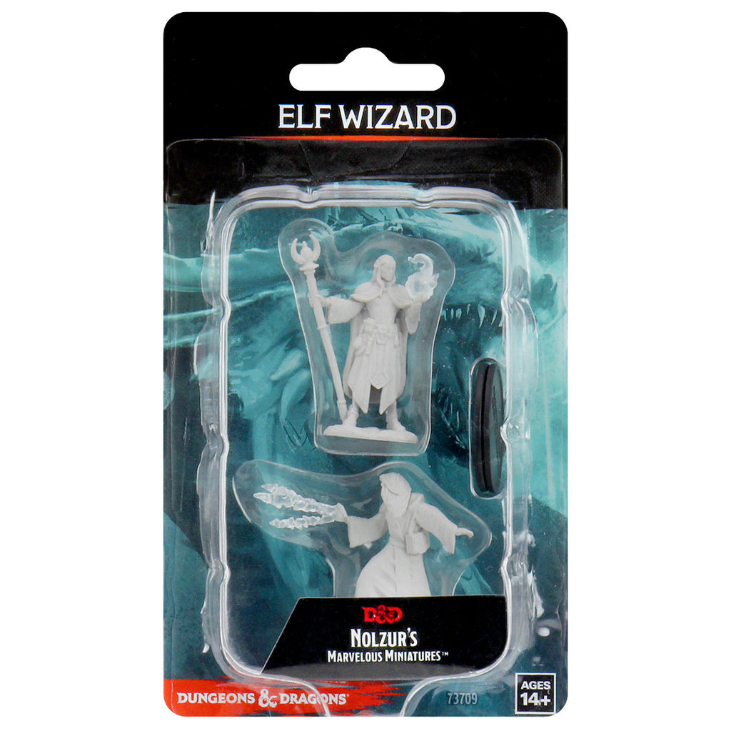 D&D Nolzur's Marvelous Miniatures - Elf Male Wizard