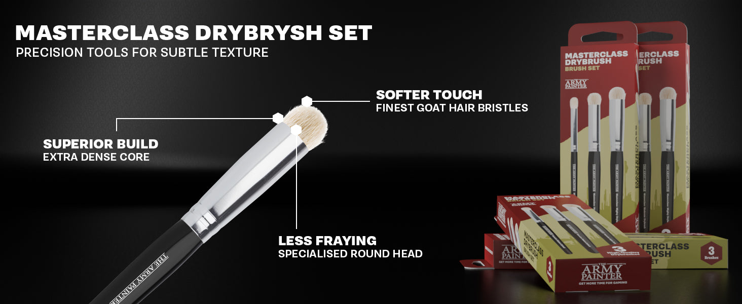 The Army Painter: Masterclass Drybrush Set