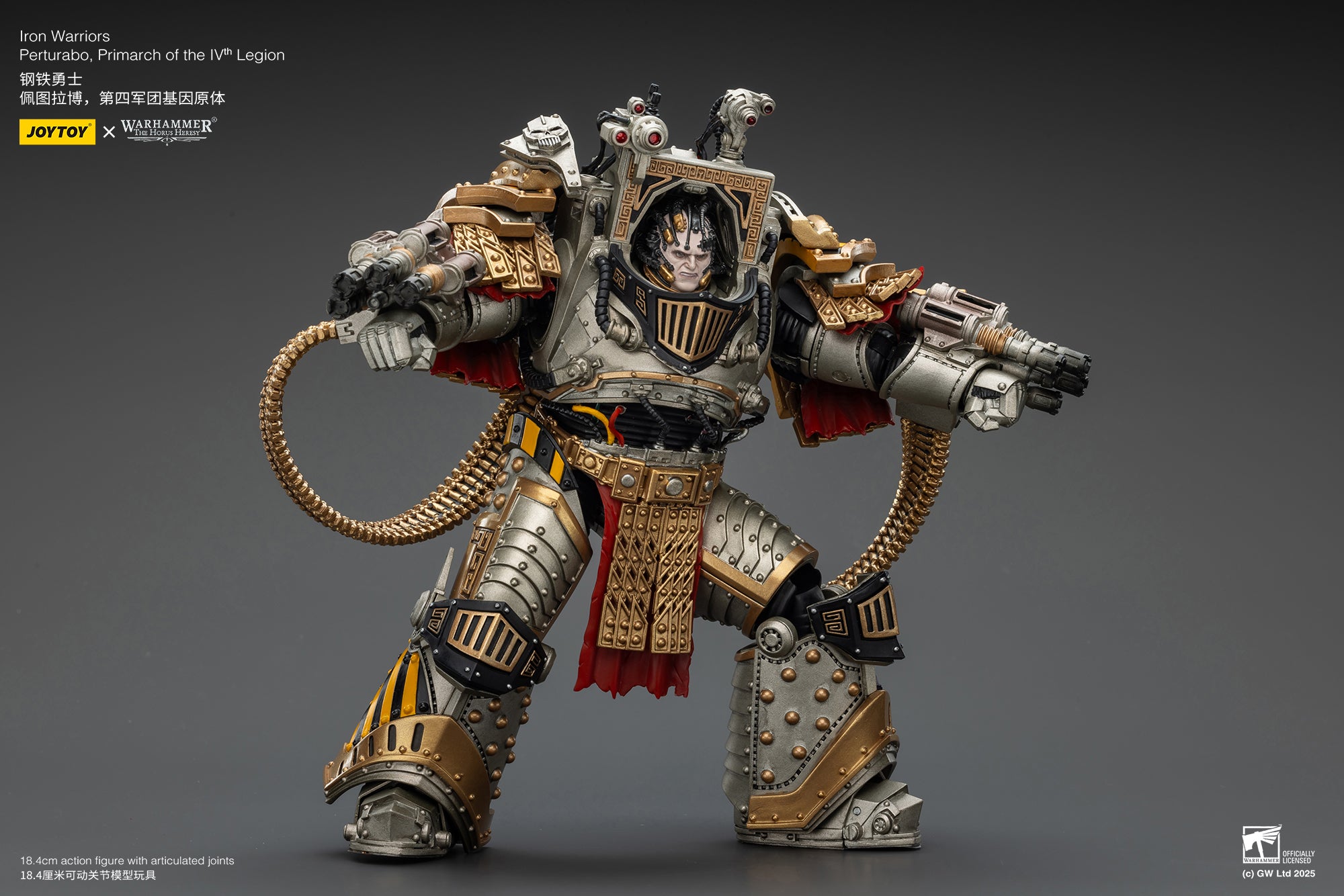 Joytoy: Iron Warriors Perturabo, Primarch of the lVth Legion