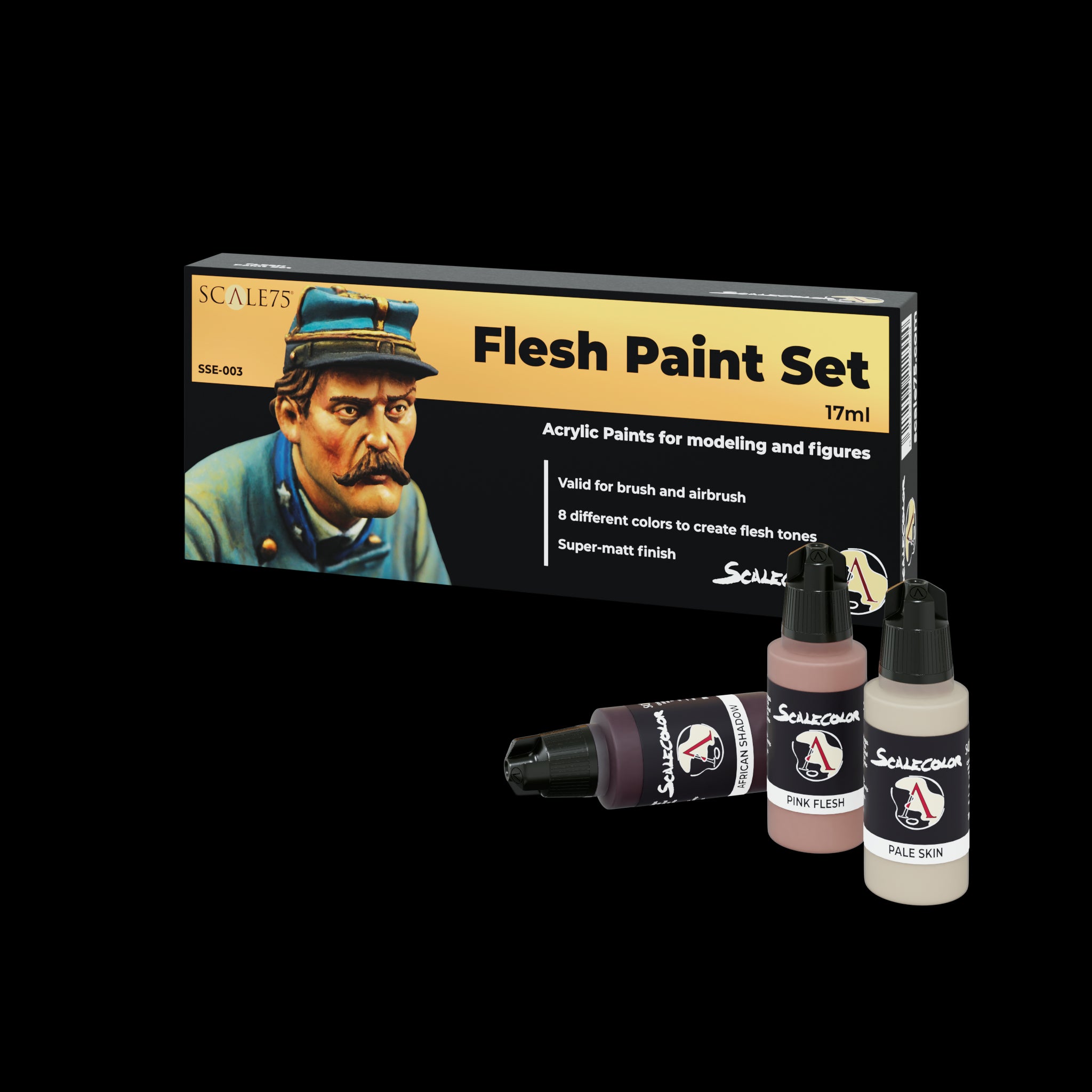 Scale75: Flesh Paint Set