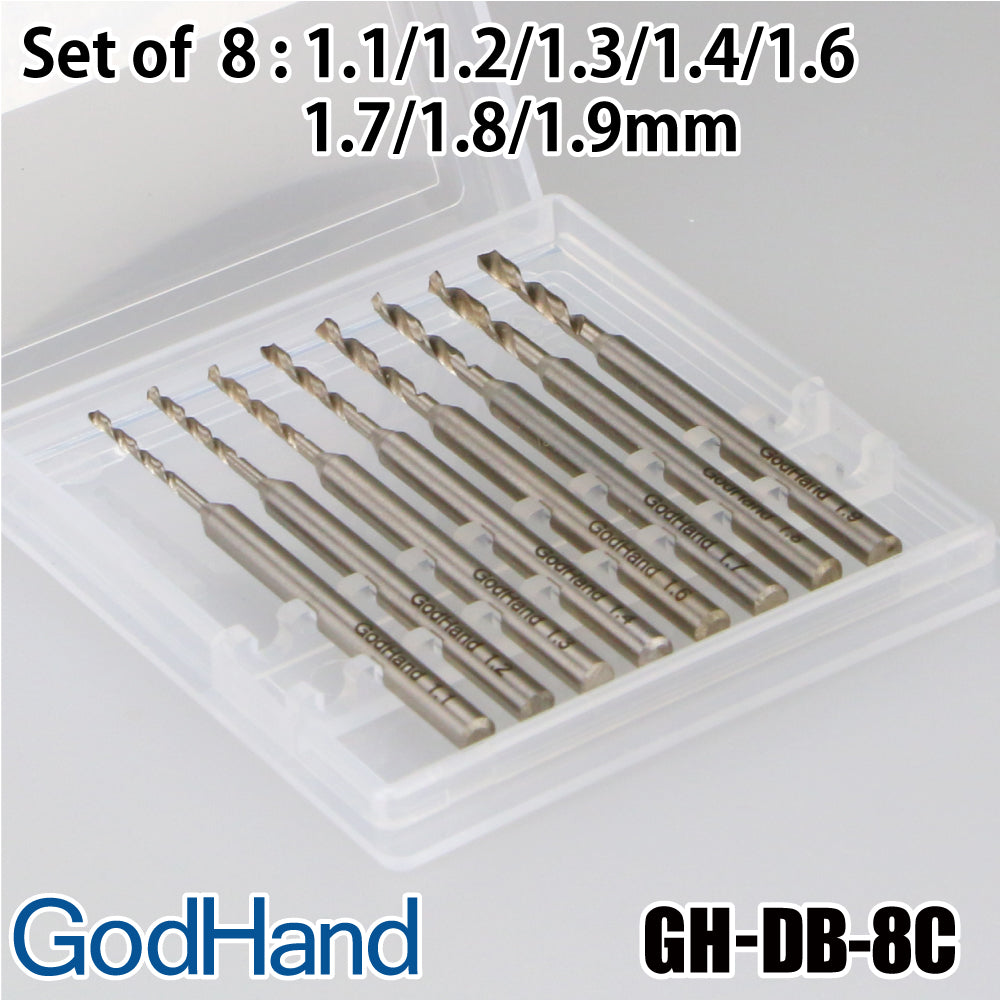 GodHand - Drill Bit Set (C) (8pcs)