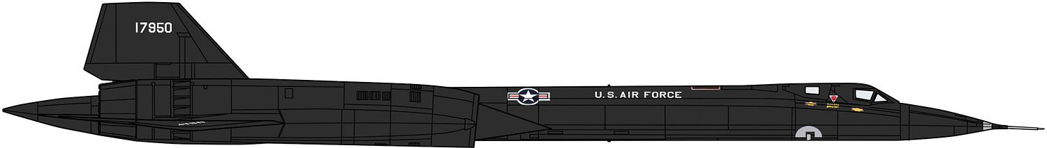 Hasegawa [02464] 1:72 SR-71 Blackbird (A Type) First Model