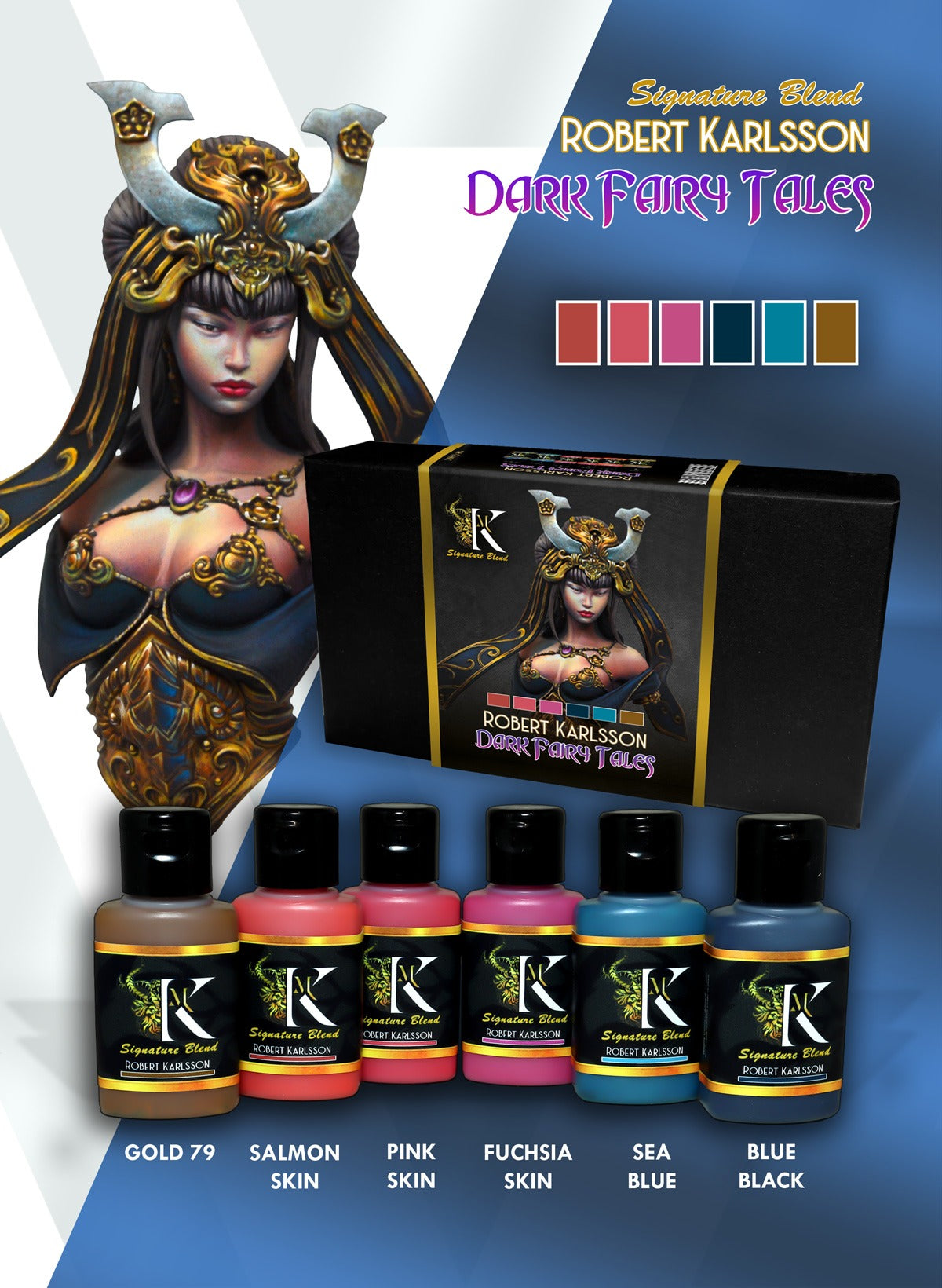 Kimera Kolors Signature Set: Robert Karlsson - Dark Fairy Tales