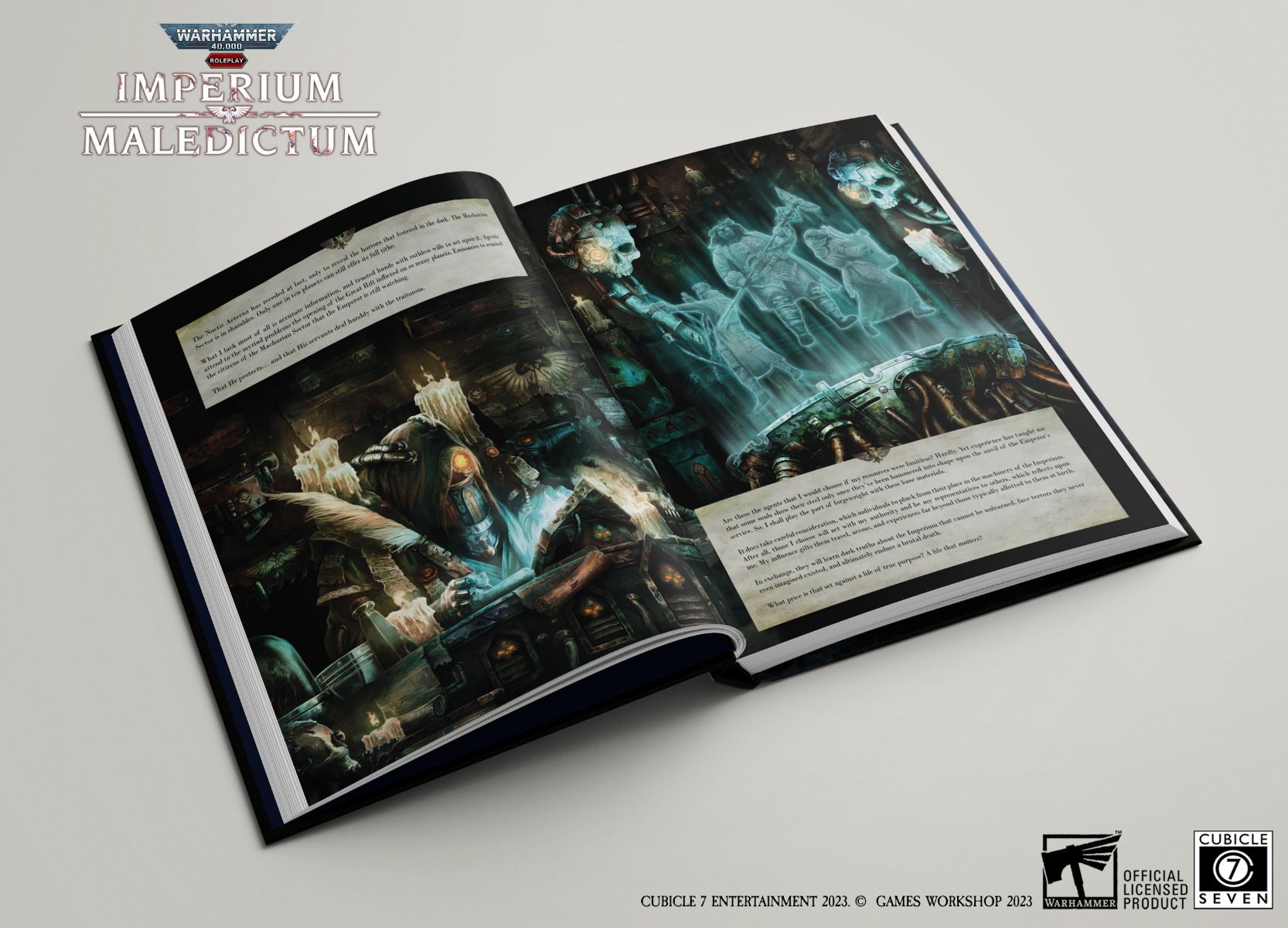 Warhammer 40,000 Roleplay: Imperium Maledictum Collector's Edition Core Rulebook