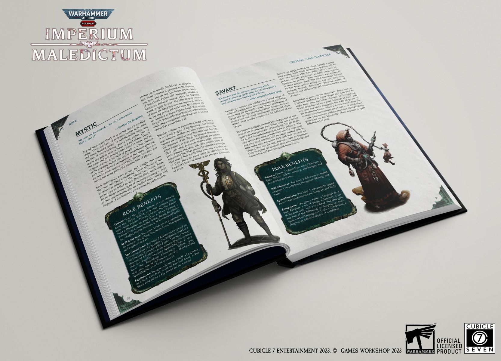 Warhammer 40,000 Roleplay: Imperium Maledictum Collector's Edition Core Rulebook
