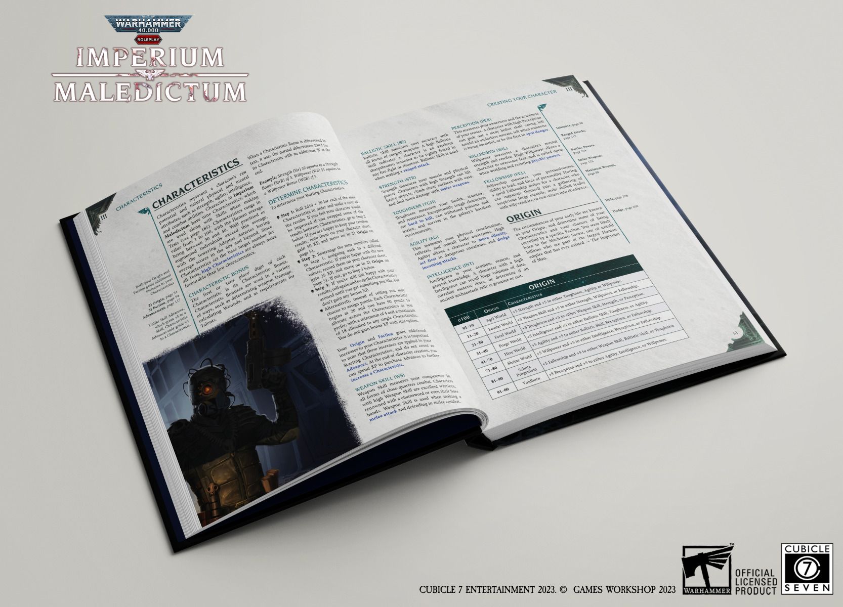 Warhammer 40,000 Roleplay: Imperium Maledictum Collector's Edition Core Rulebook