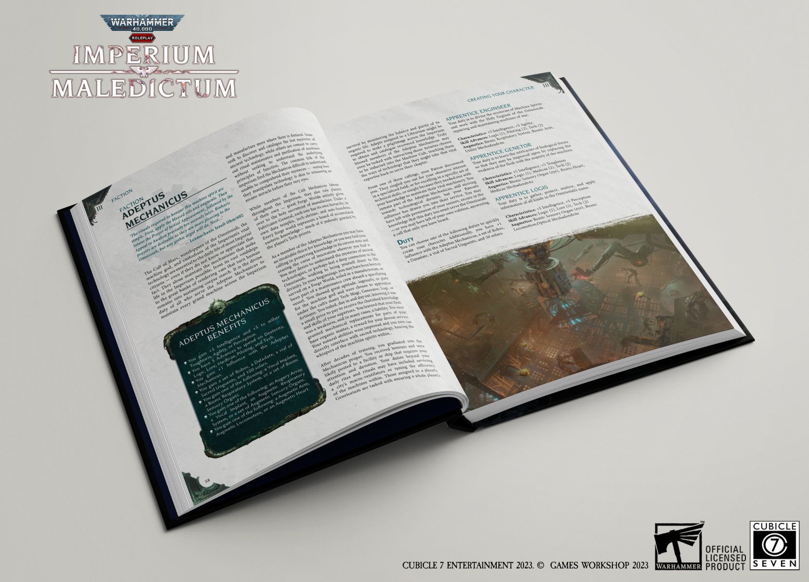 Warhammer 40,000 Roleplay: Imperium Maledictum Collector's Edition Core Rulebook