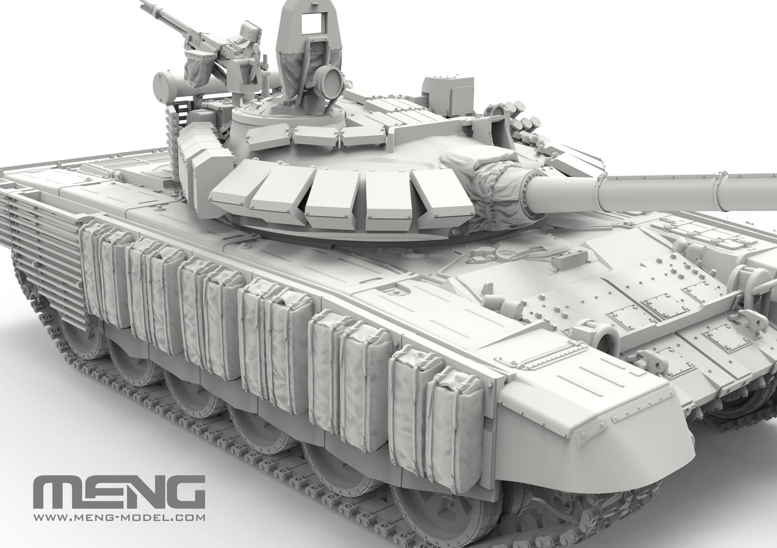 Meng: 1/72 Russian Main Battle Tank T-72B3M