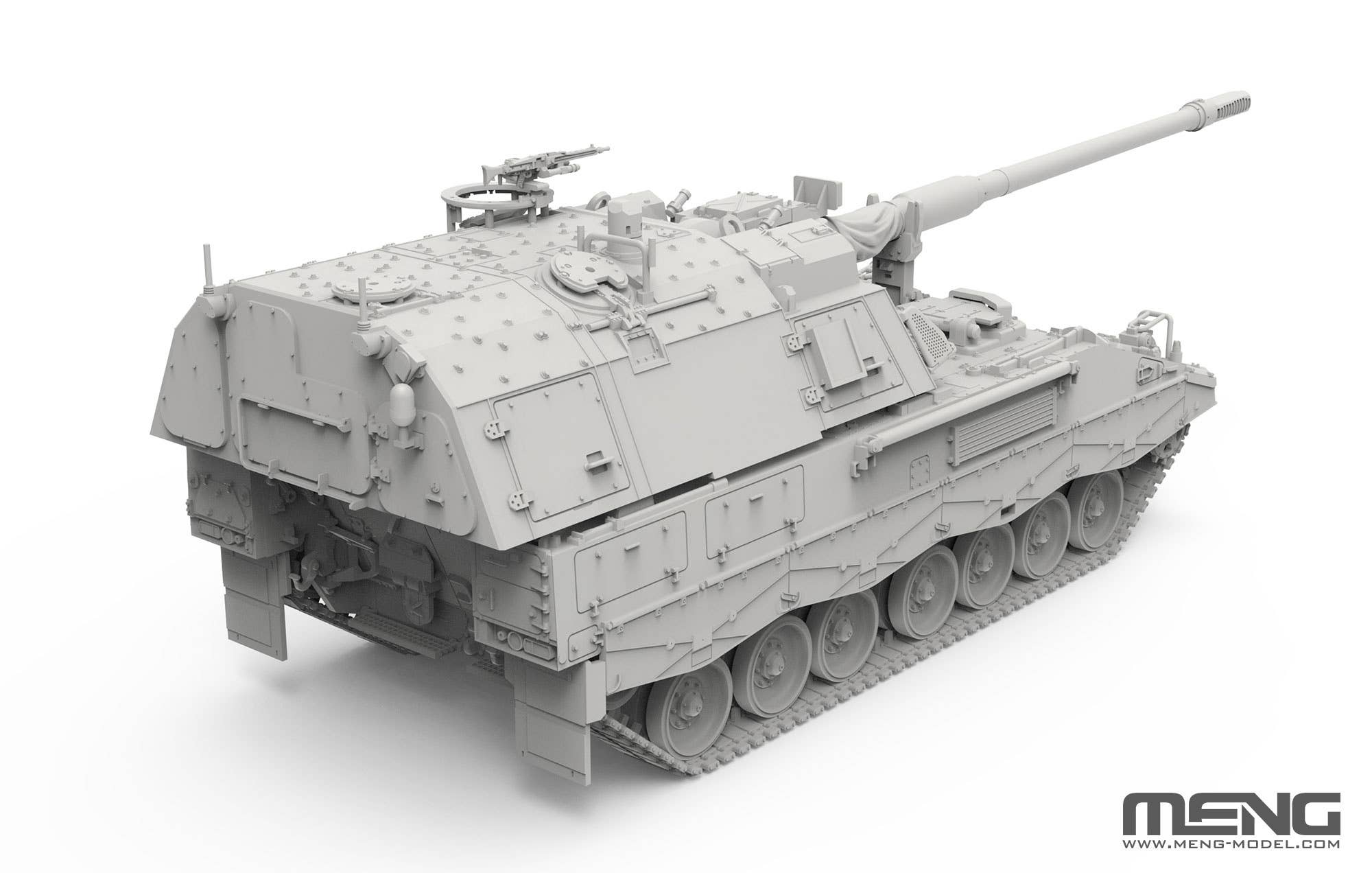 Meng: 1/72 German Panzerhaubitze 2000 Self-Propelled Gun