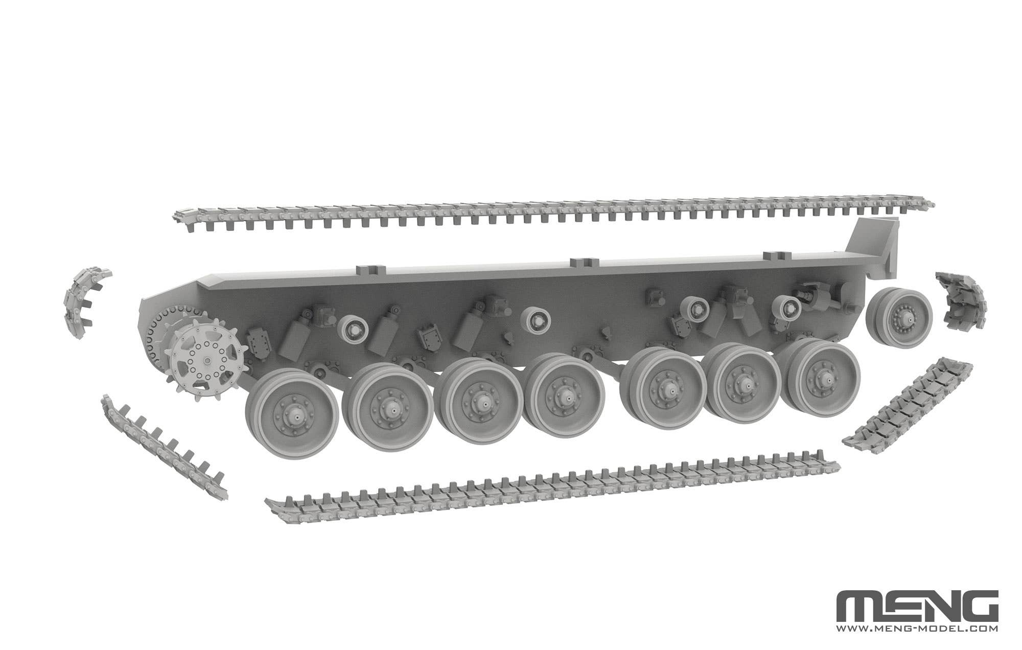 Meng: 1/72 German Panzerhaubitze 2000 Self-Propelled Gun