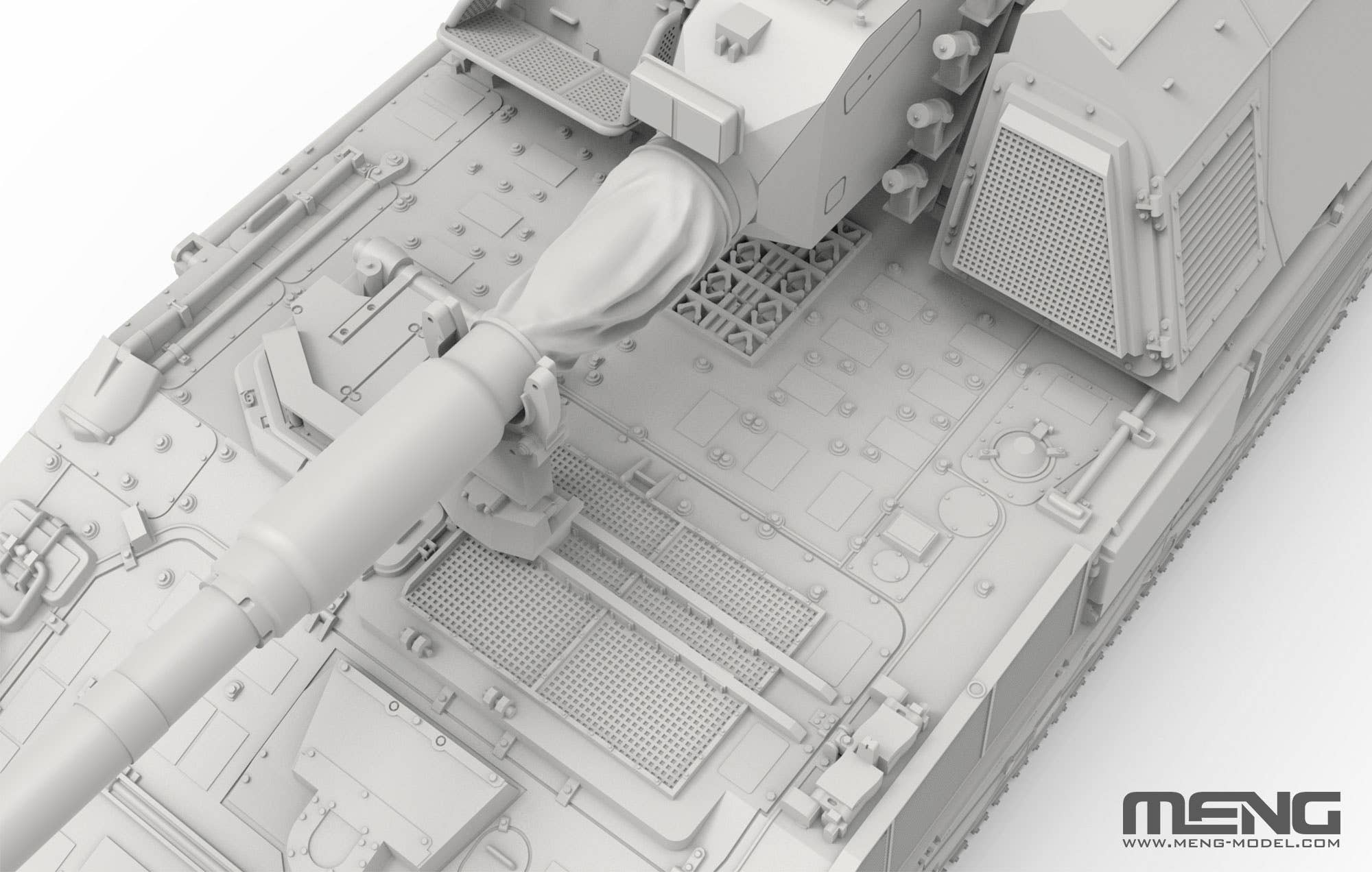 Meng: 1/72 German Panzerhaubitze 2000 Self-Propelled Gun