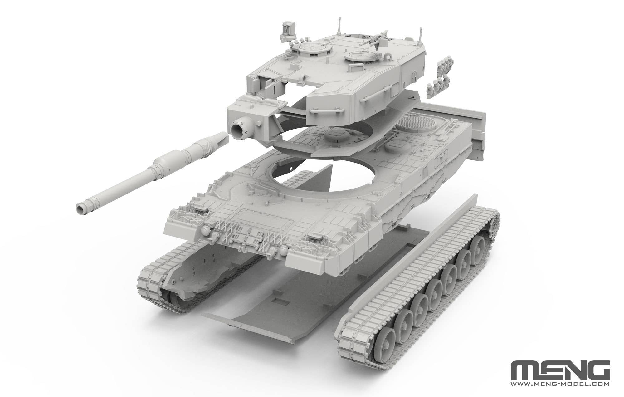 Meng: 1/72 German Main Battle Tank Leopard 2 A4
