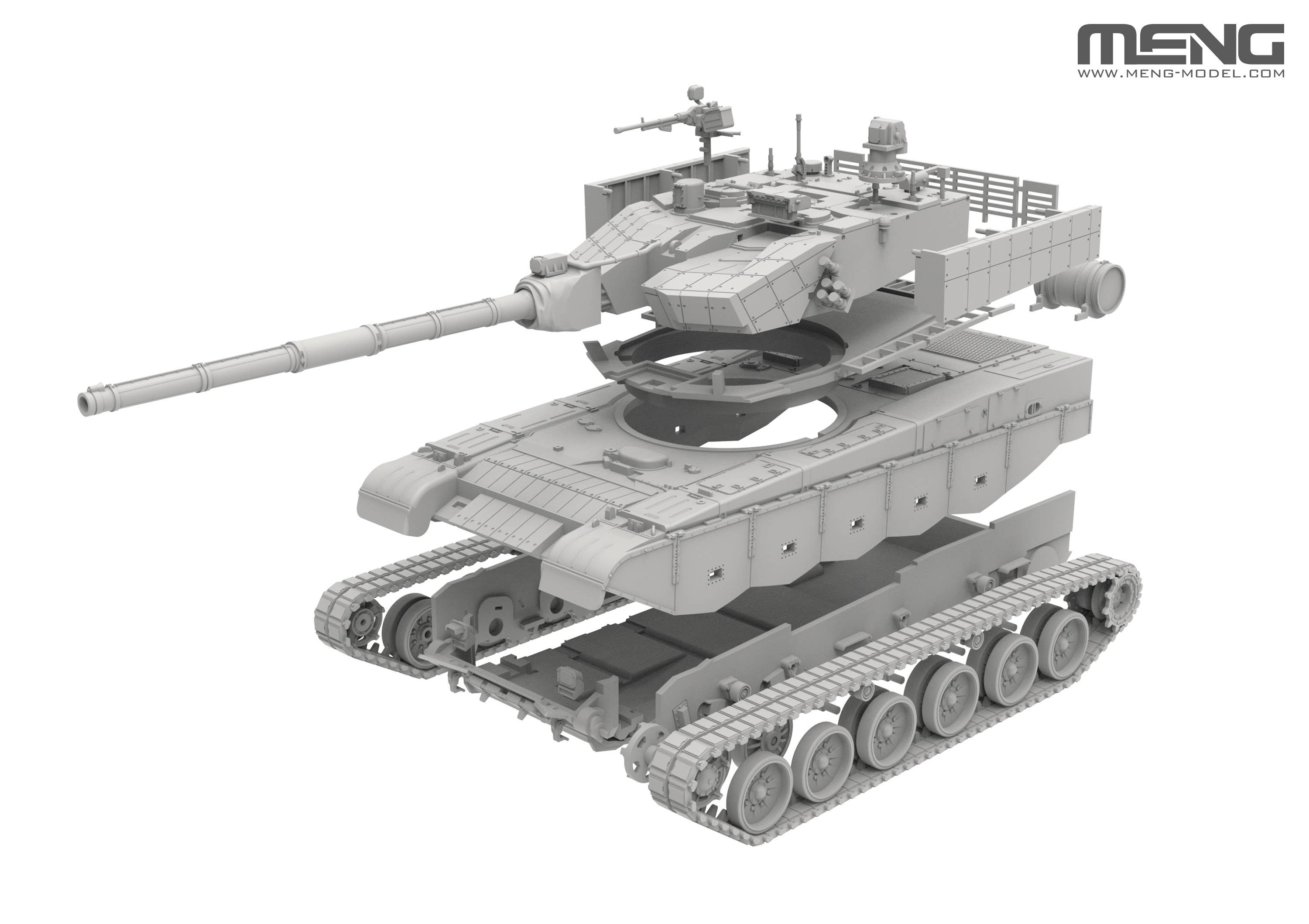Meng: 1/72 Chinese Main Battle Tank ZTZ99A/B