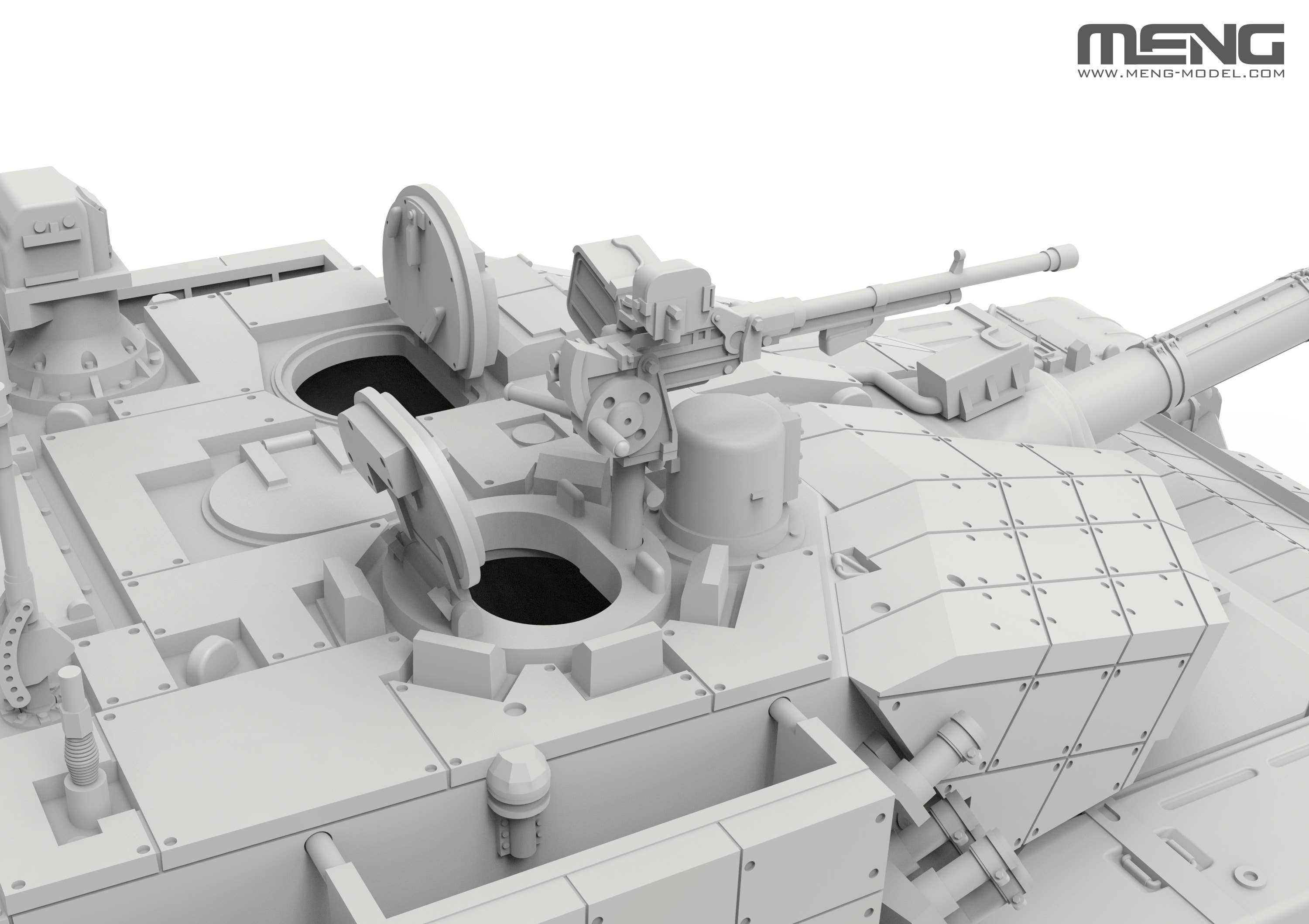 Meng: 1/72 Chinese Main Battle Tank ZTZ99A/B