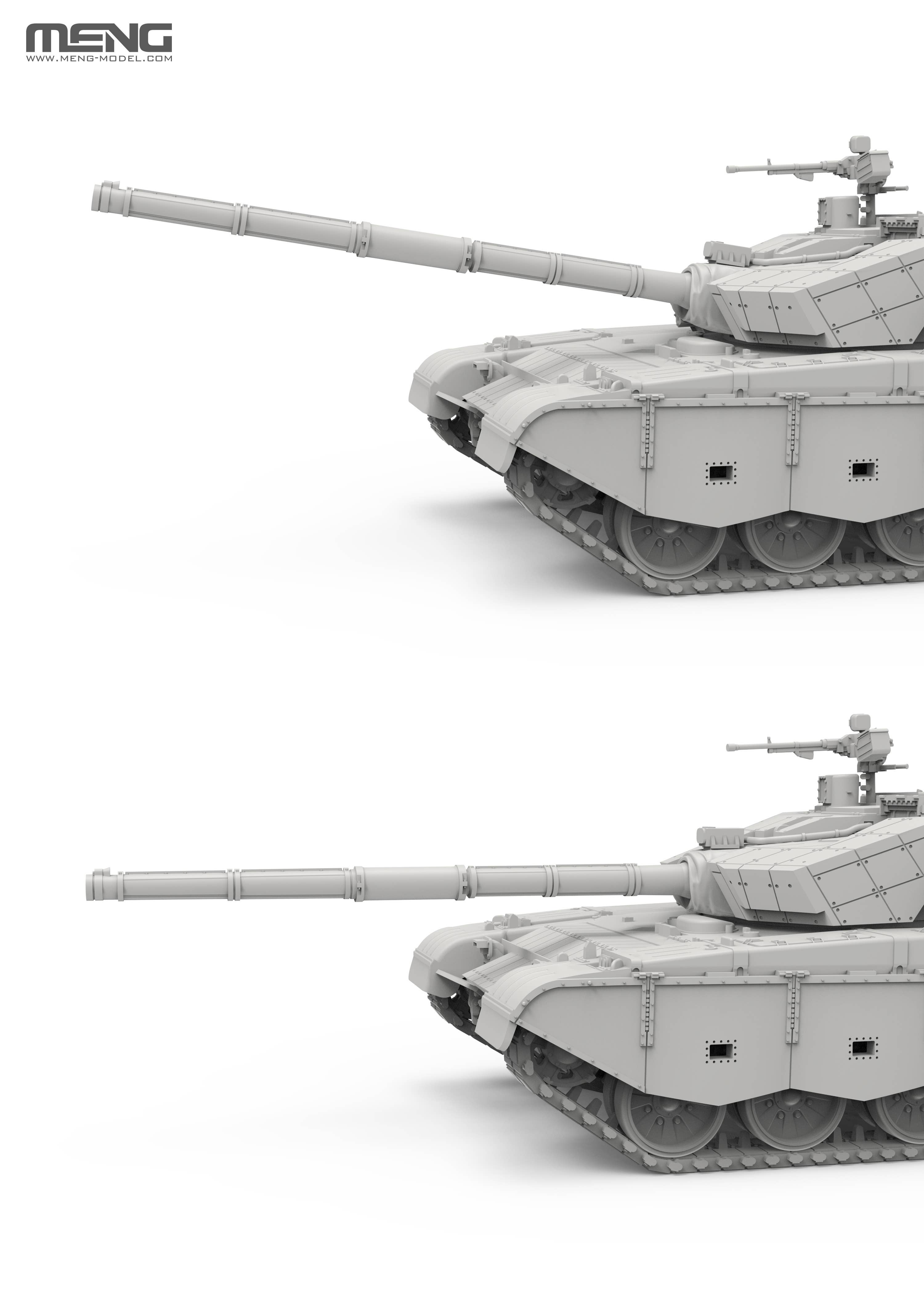 Meng: 1/72 Chinese Main Battle Tank ZTZ99A/B