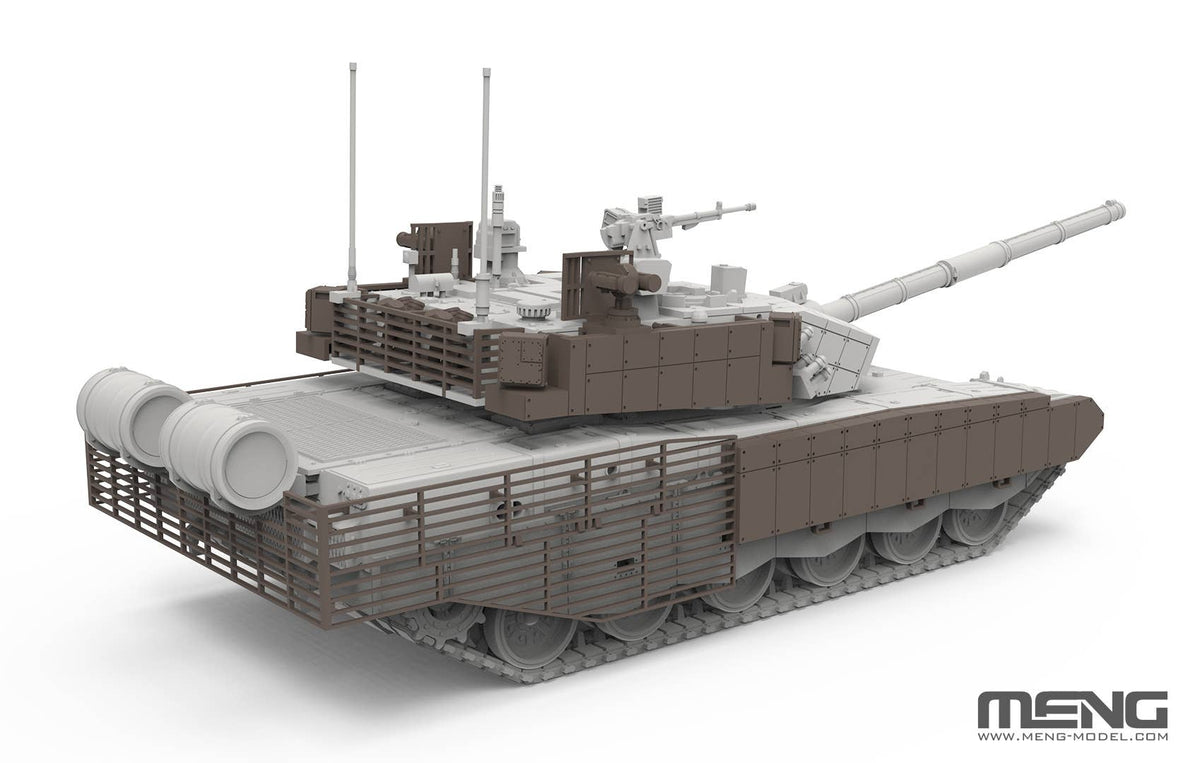 Meng: 1/72 Chinese Main Battle Tank ZTZ99B w/ Add-on Armor & GL6 Active Protection System