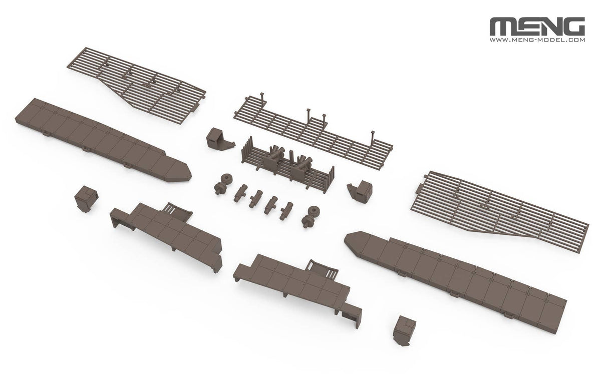Meng: 1/72 Chinese Main Battle Tank ZTZ99B w/ Add-on Armor & GL6 Active Protection System