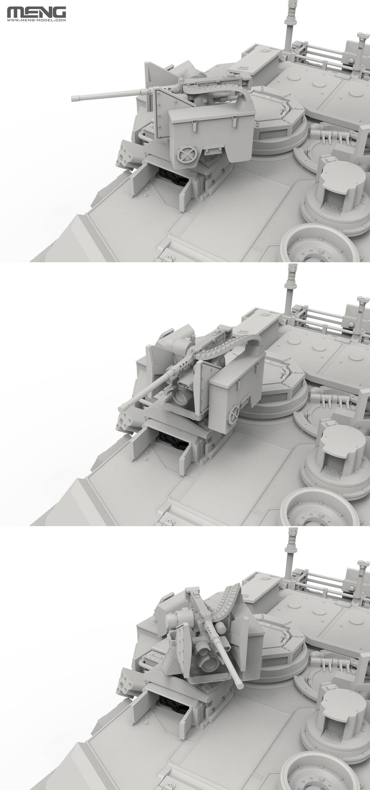 Meng: 1/72 U.S. Main Battle Tank M1A2 SEP v2 Abrams w/ Trophy Active Protection System
