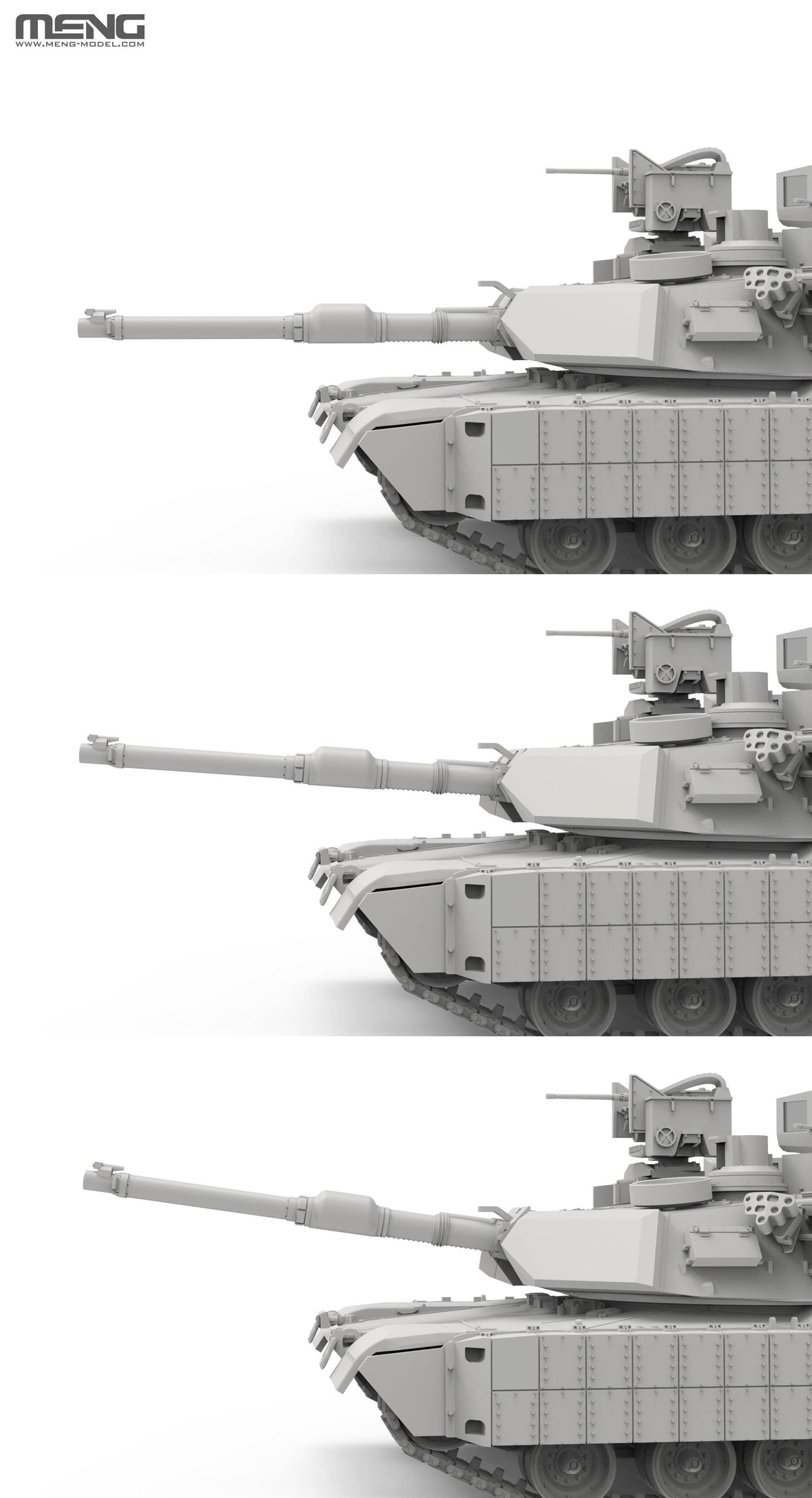 Meng: 1/72 U.S. Main Battle Tank M1A2 SEP v2 Abrams w/ Trophy Active Protection System