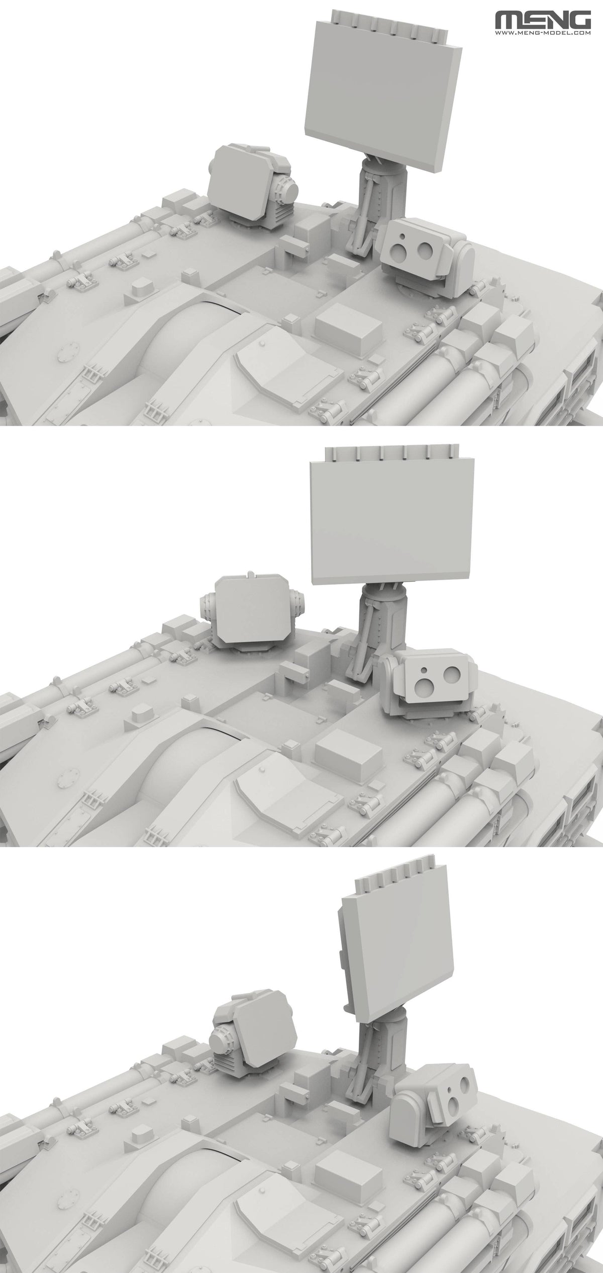 Meng: 1/72 Chinese Type 625E AA Gun & Missile Integrated Weapon System
