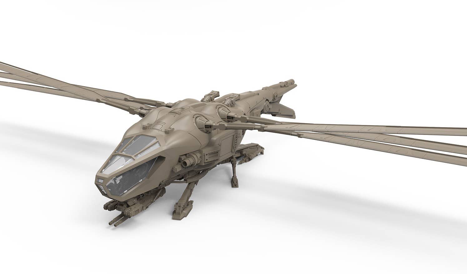 Meng: 1/72 Dune Harkonnen Ornithopter