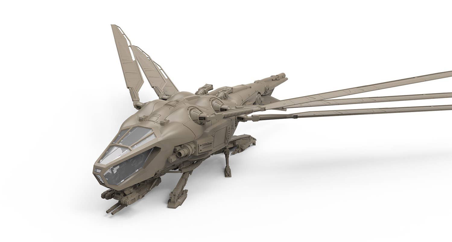 Meng: 1/72 Dune Harkonnen Ornithopter