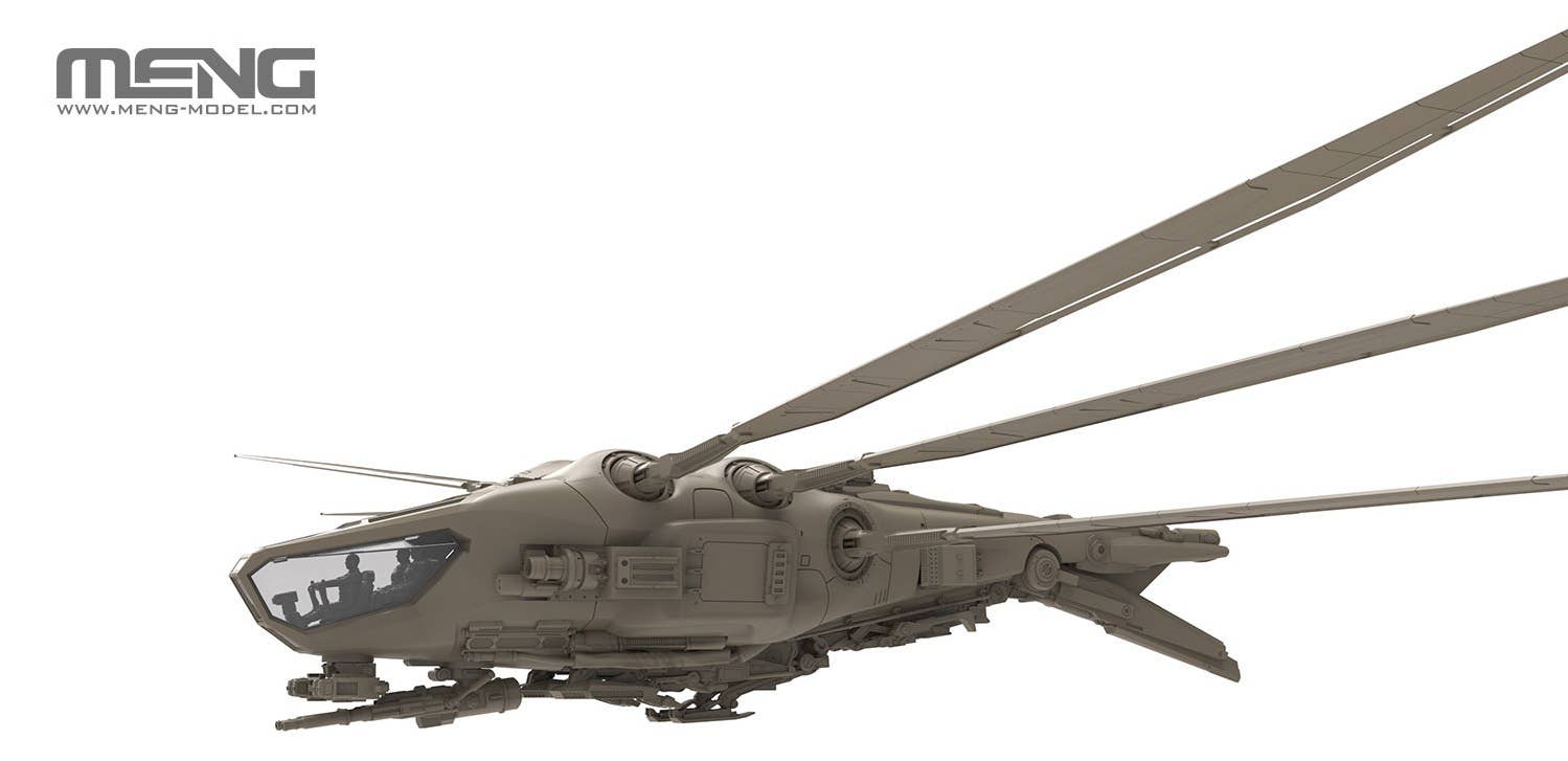 Meng: 1/72 Dune Harkonnen Ornithopter