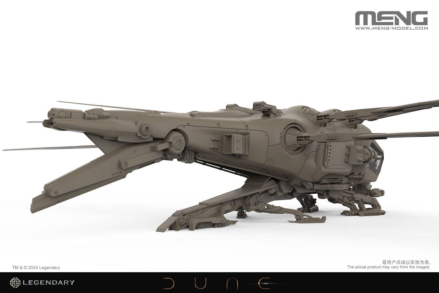 Meng: 1/72 Dune Harkonnen Ornithopter