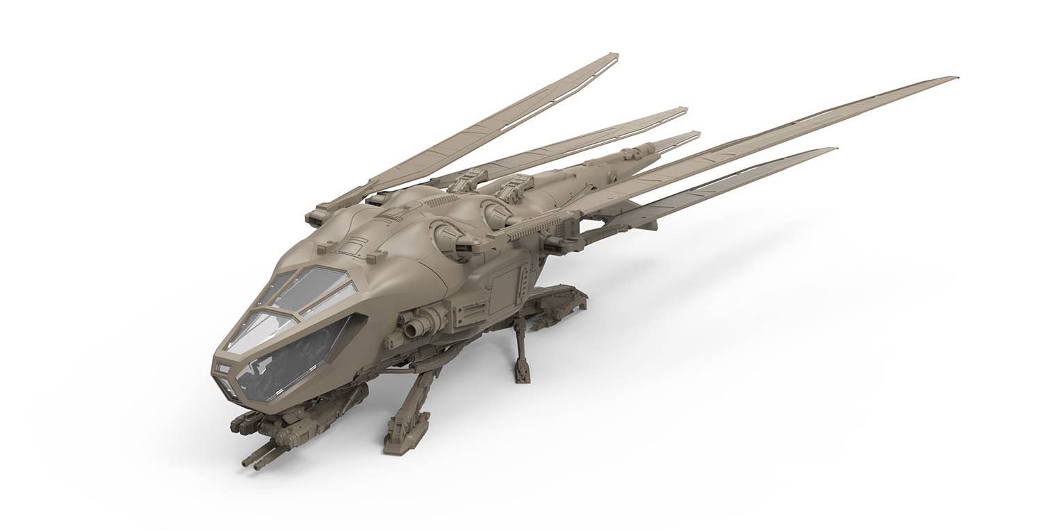 Meng: 1/72 Dune Harkonnen Ornithopter