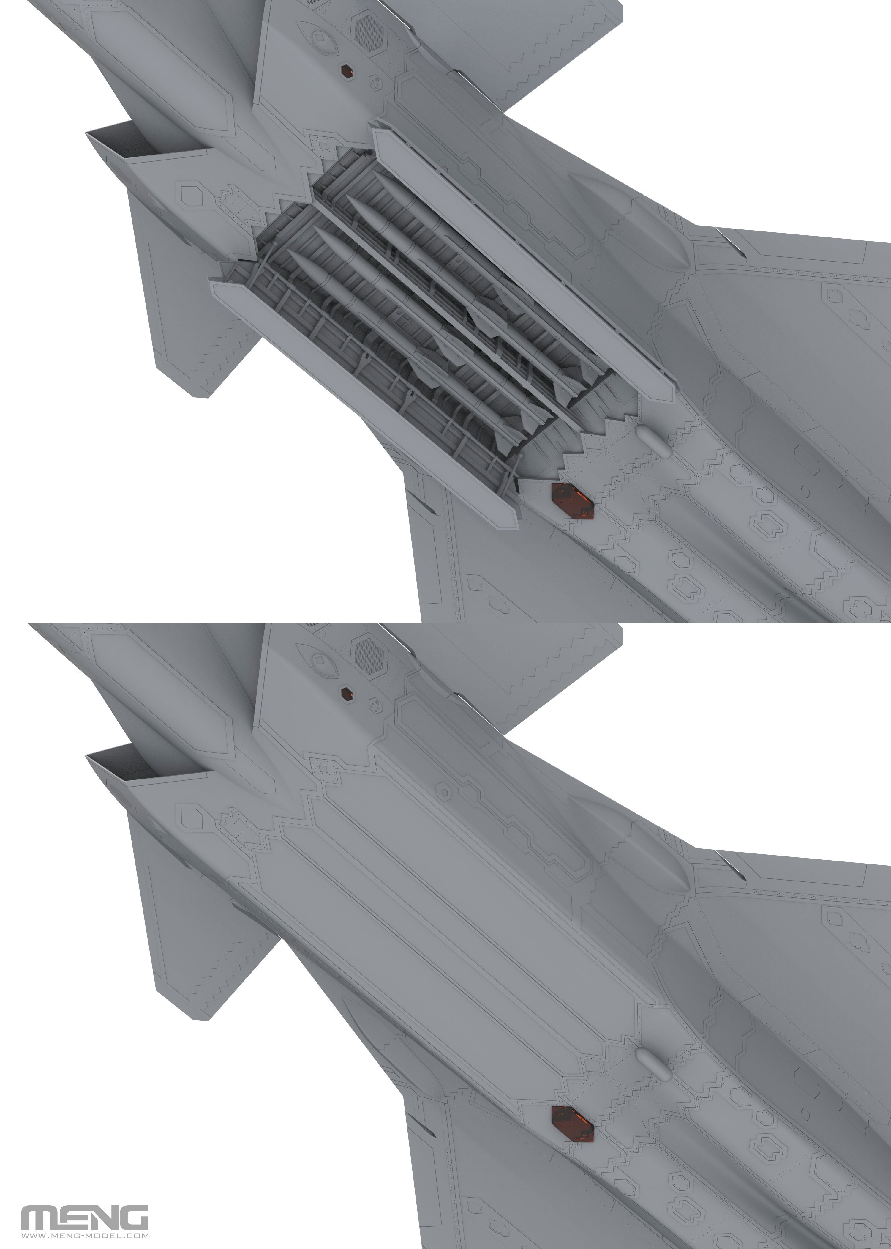 Meng: 1/48 Chinese J-20 Stealth Fighter