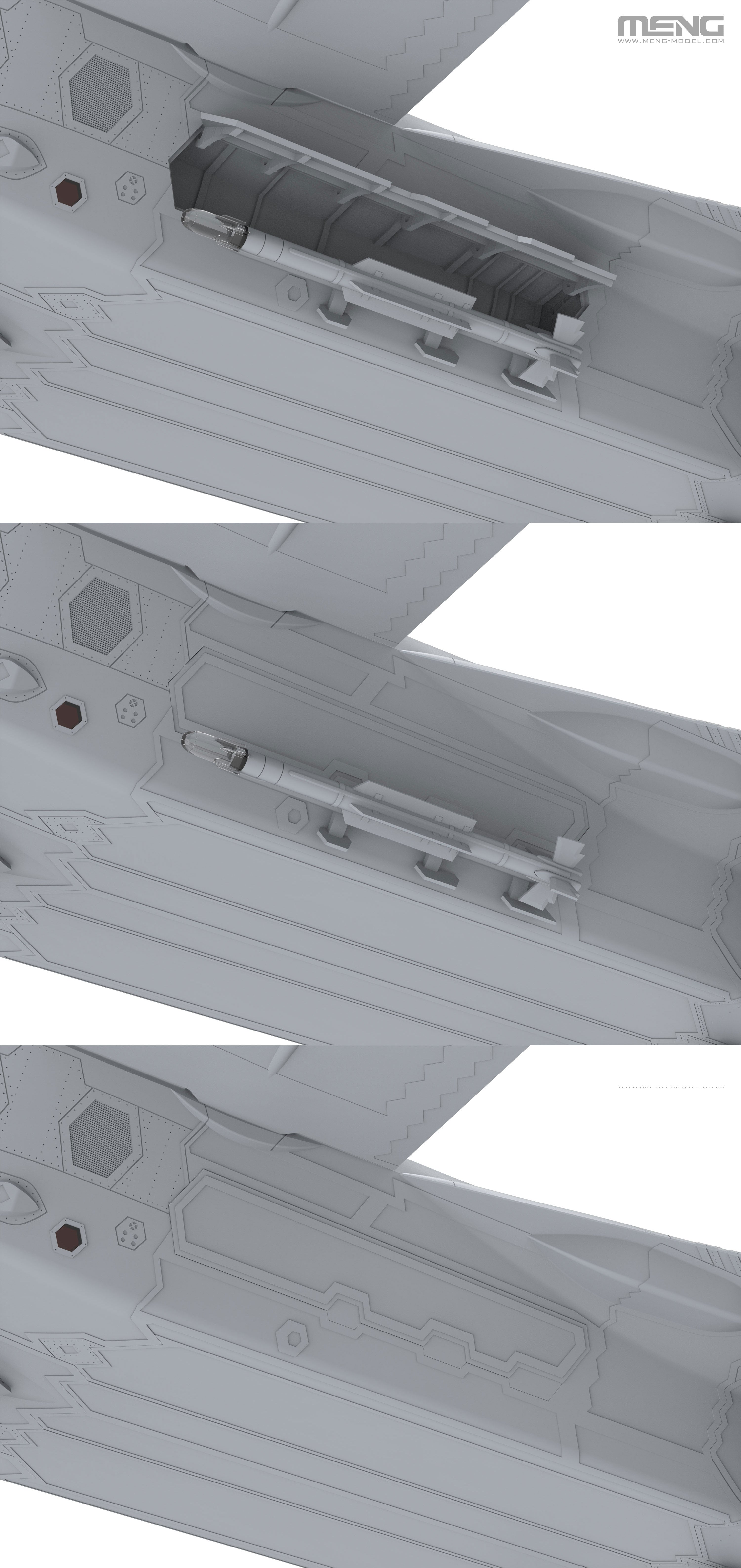 Meng: 1/48 Chinese J-20 Stealth Fighter