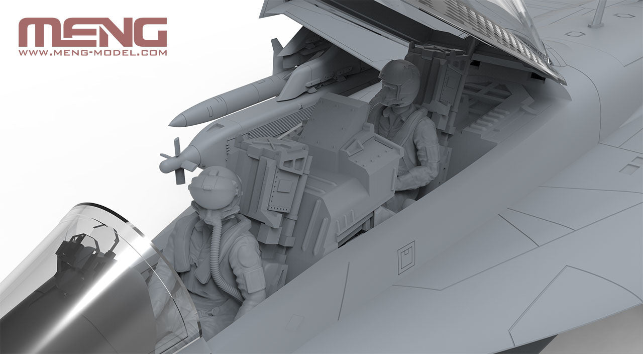 Meng: 1/48 Boeing EA-18G Growler Electronic Attack Aircraft Yellow Jac