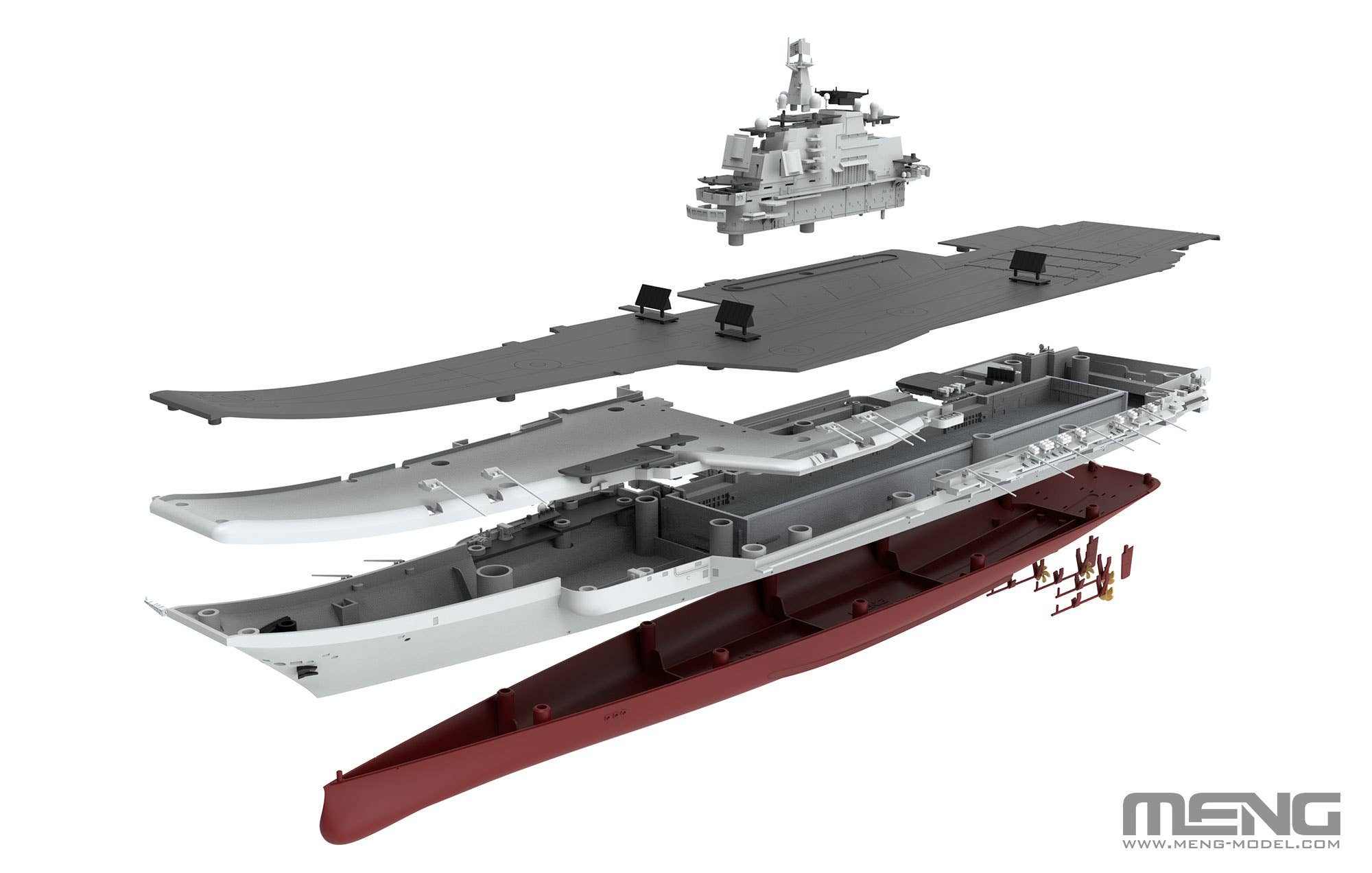Meng: 1:700 PLAN CV-16 Liaoning