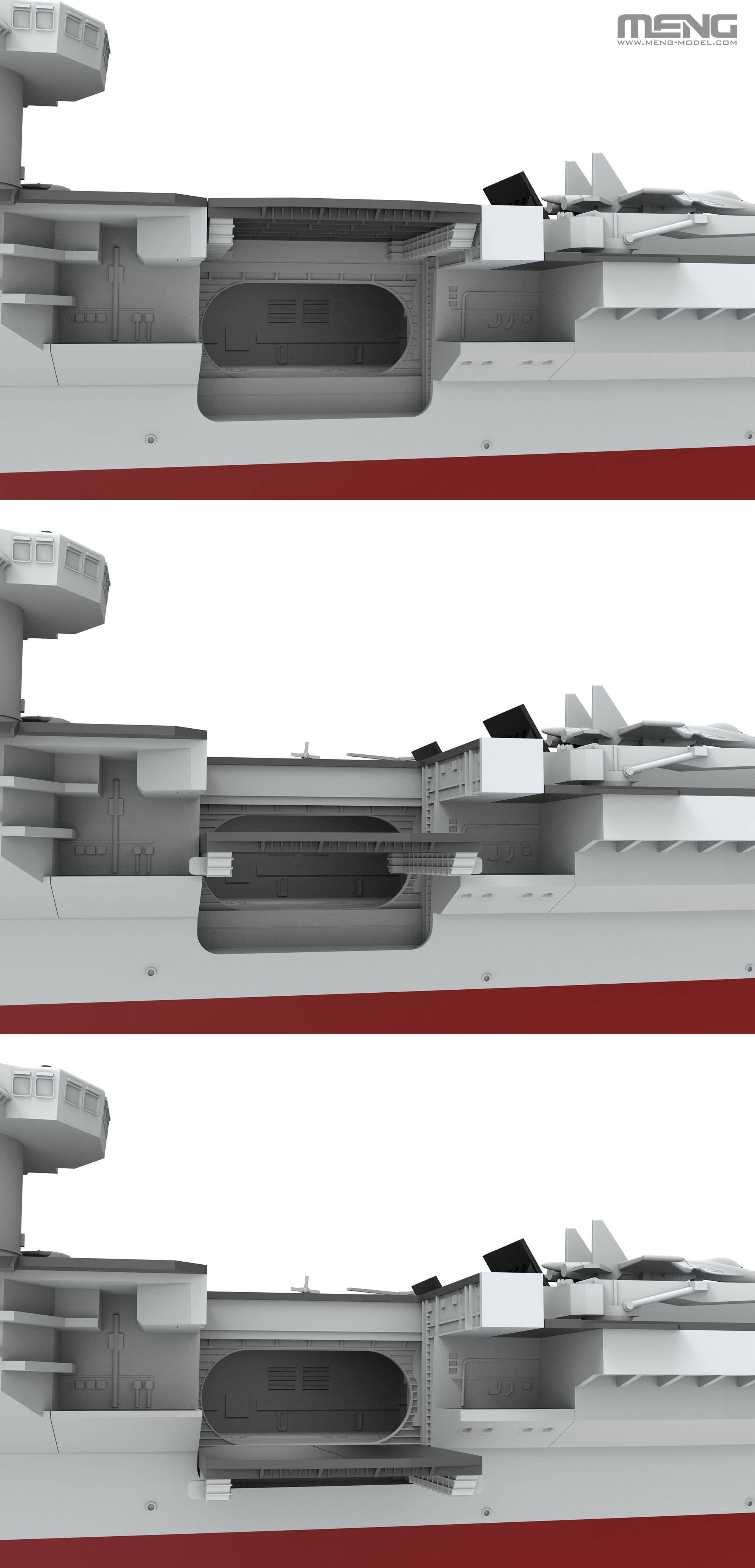 Meng: 1:700 PLAN CV-16 Liaoning