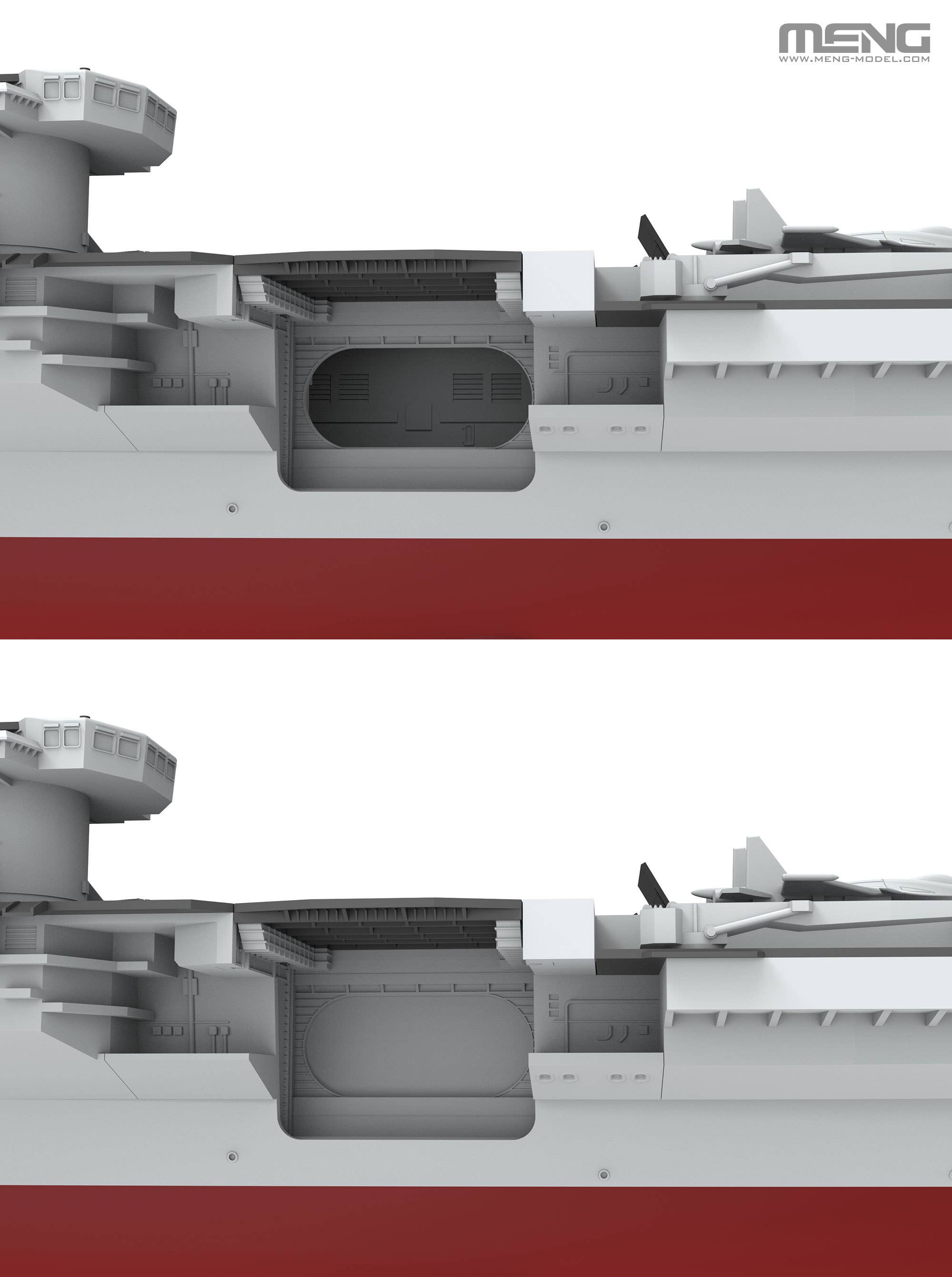 Meng: 1:700 PLAN CV-16 Liaoning