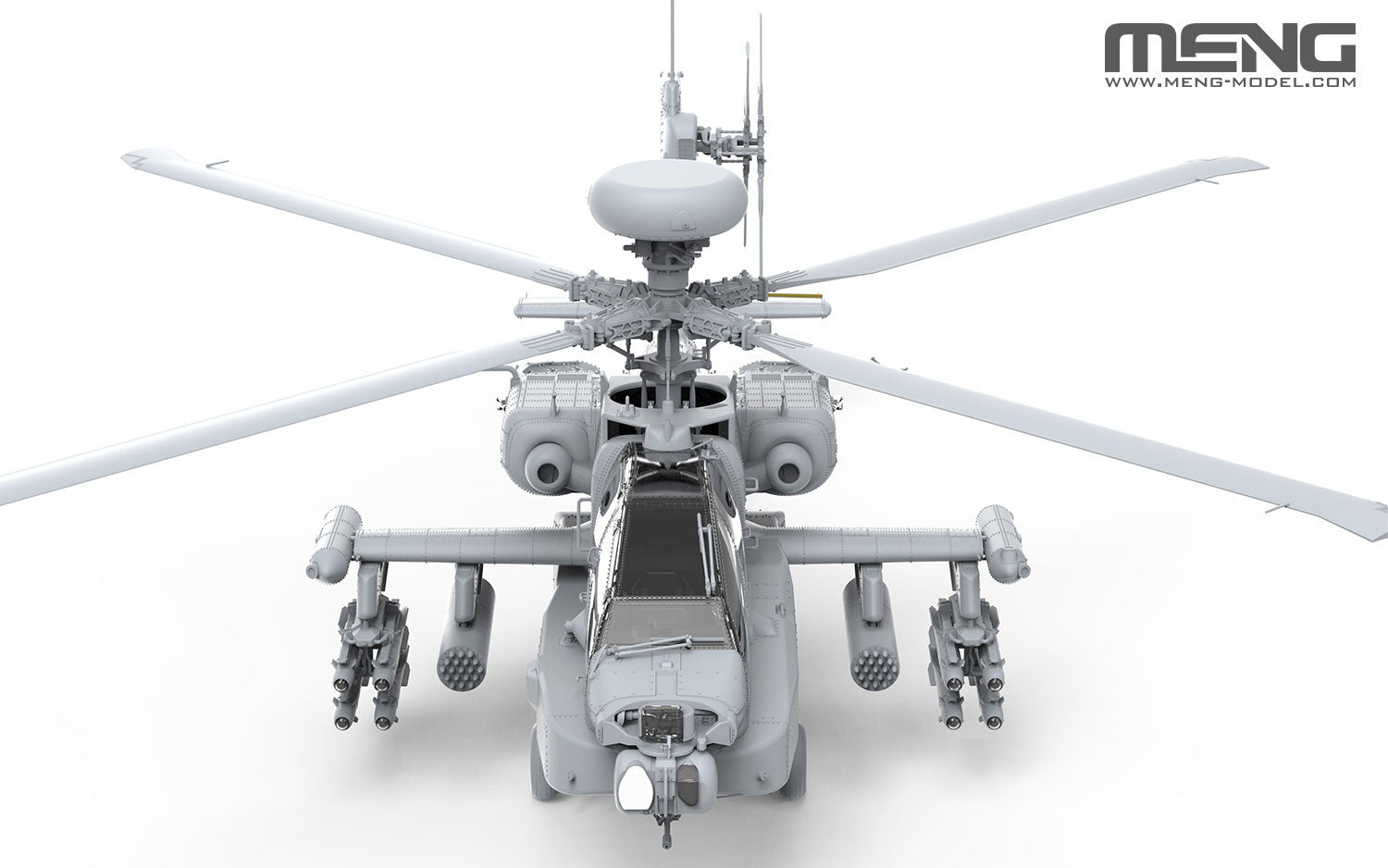 Meng: 1/35 Boeing AH-64D Apache Longbow Heavy Attack Helicopter