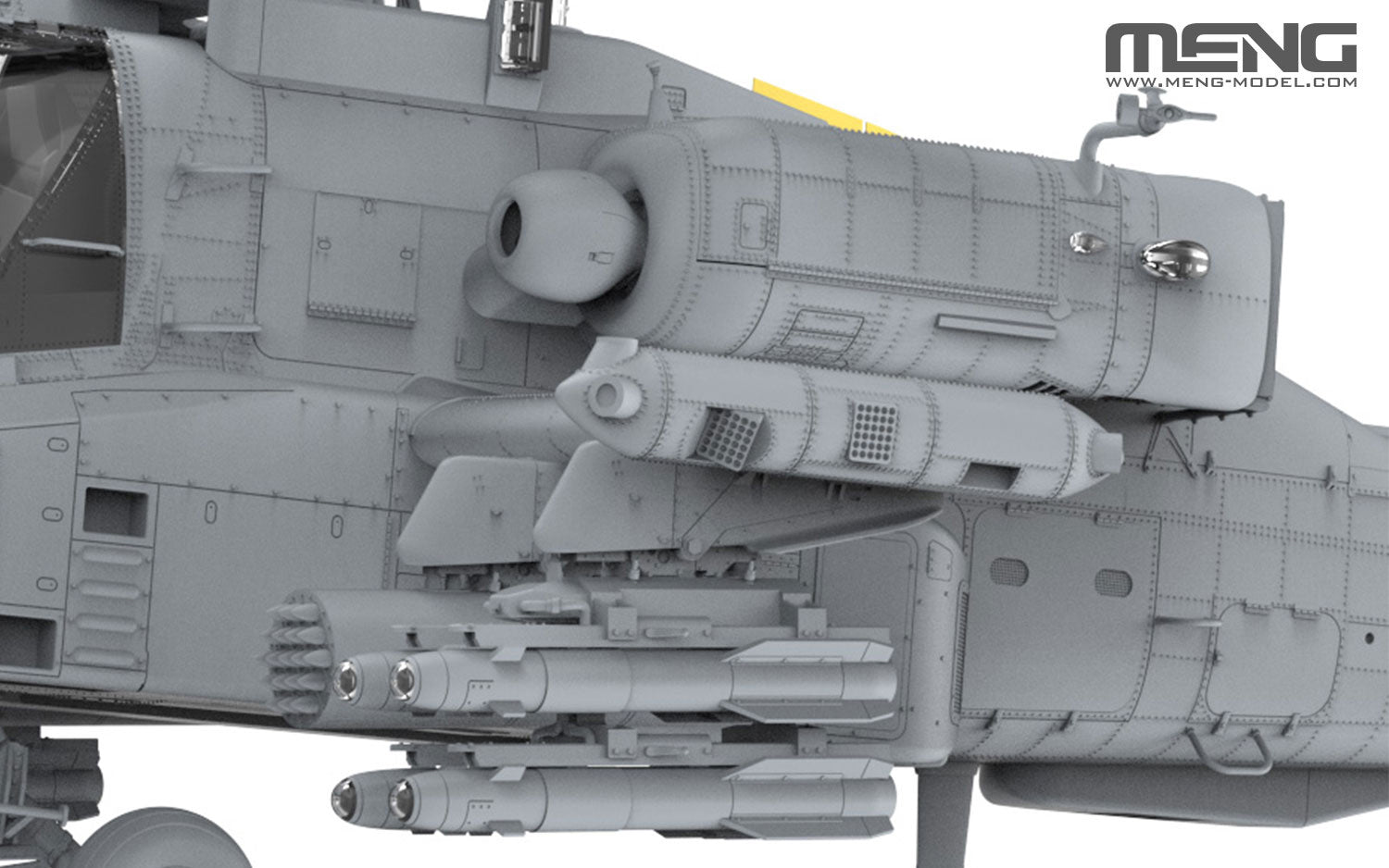 Meng: 1/35 Boeing AH-64D Apache Longbow Heavy Attack Helicopter