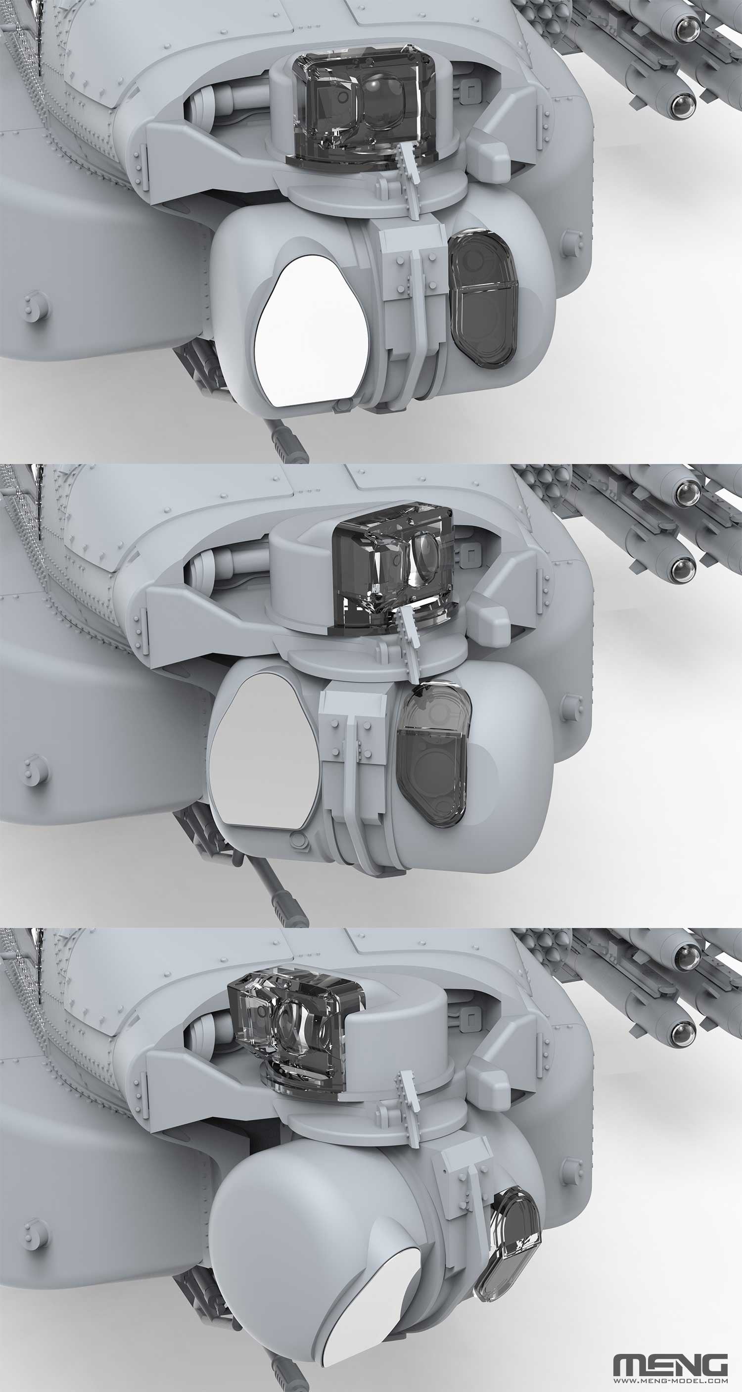 Meng: 1/35 Boeing AH-64D Apache Longbow Heavy Attack Helicopter