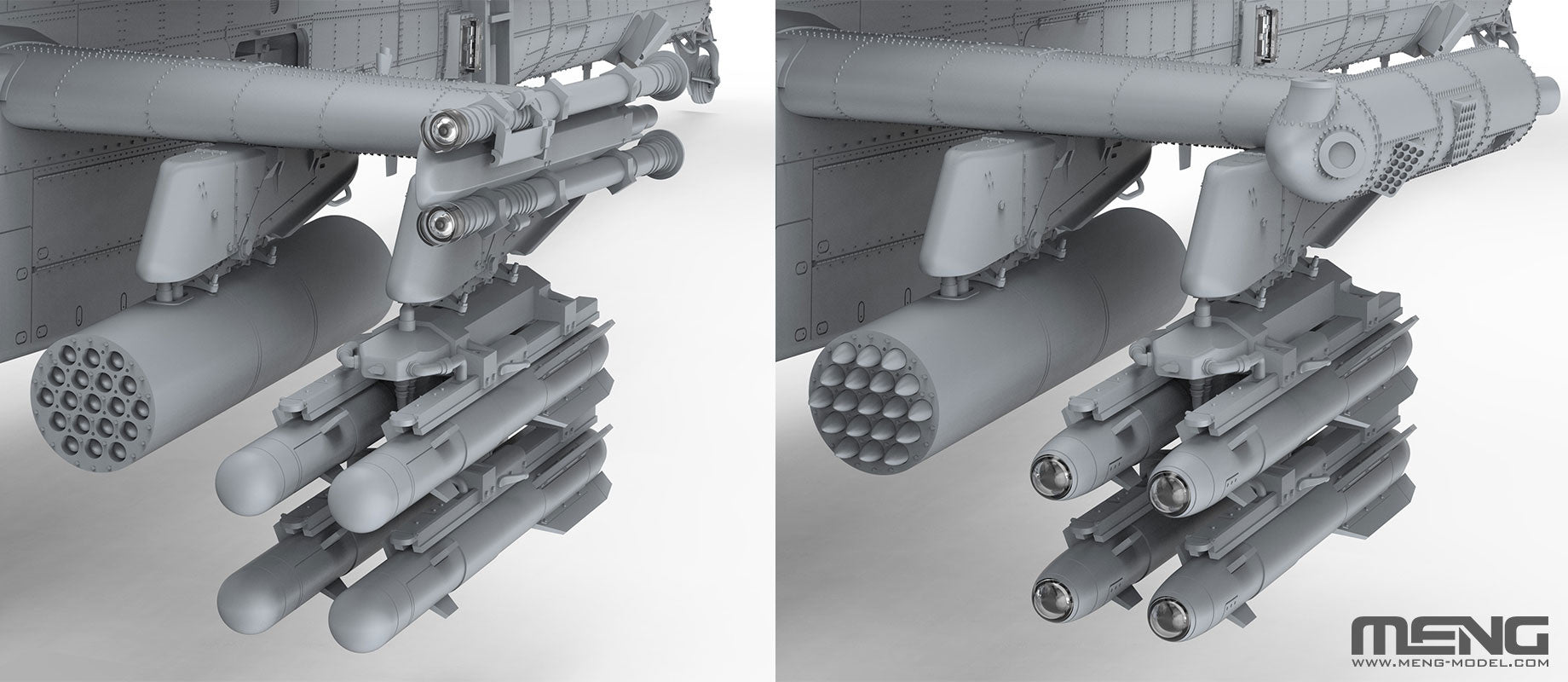 Meng: 1/35 Boeing AH-64D Apache Longbow Heavy Attack Helicopter