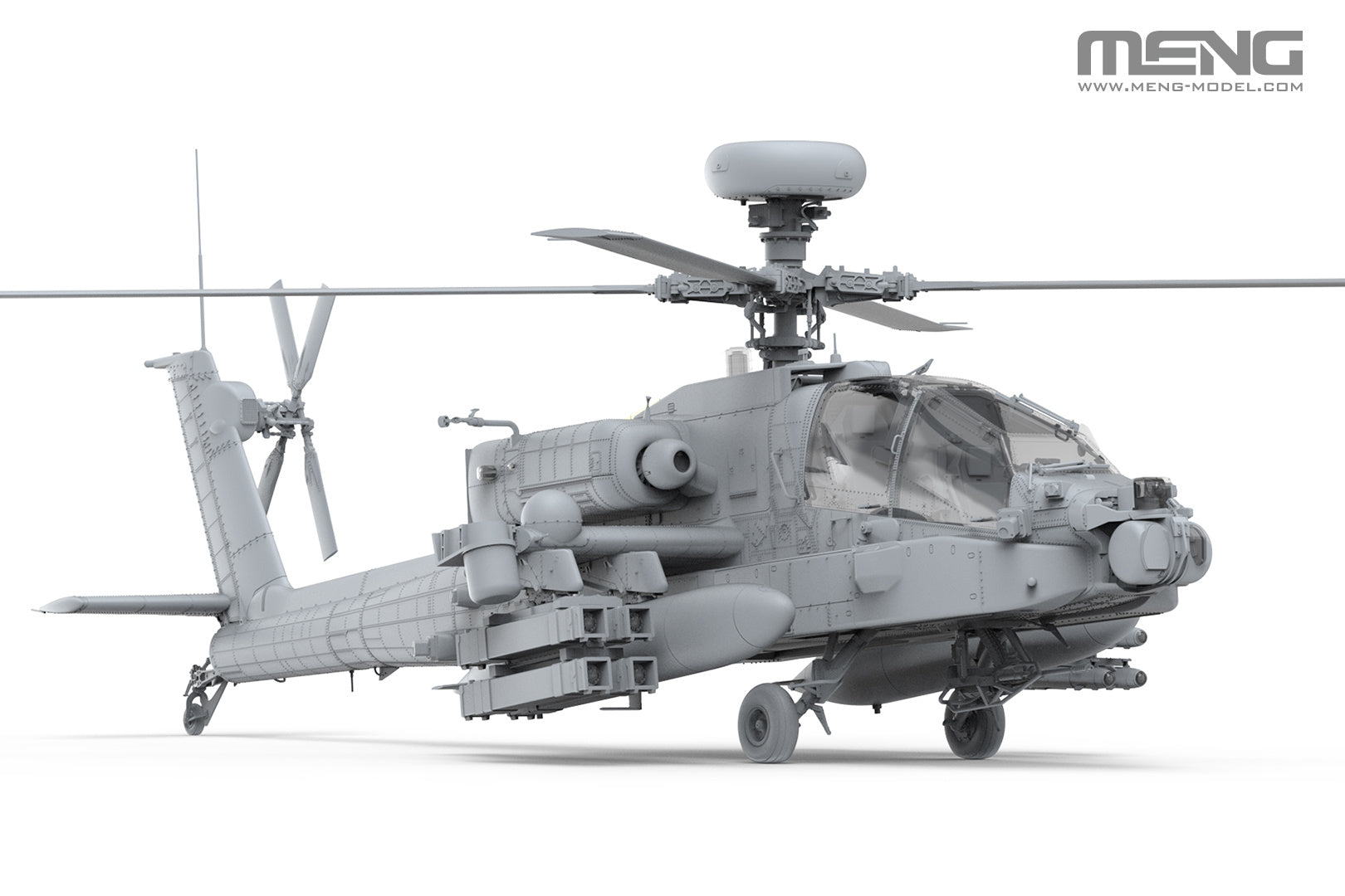 Meng: 1/35 AH-64D SARAF Saraph (Fiery Winged Serpent) Special Edition (incl. Two Resin figures)